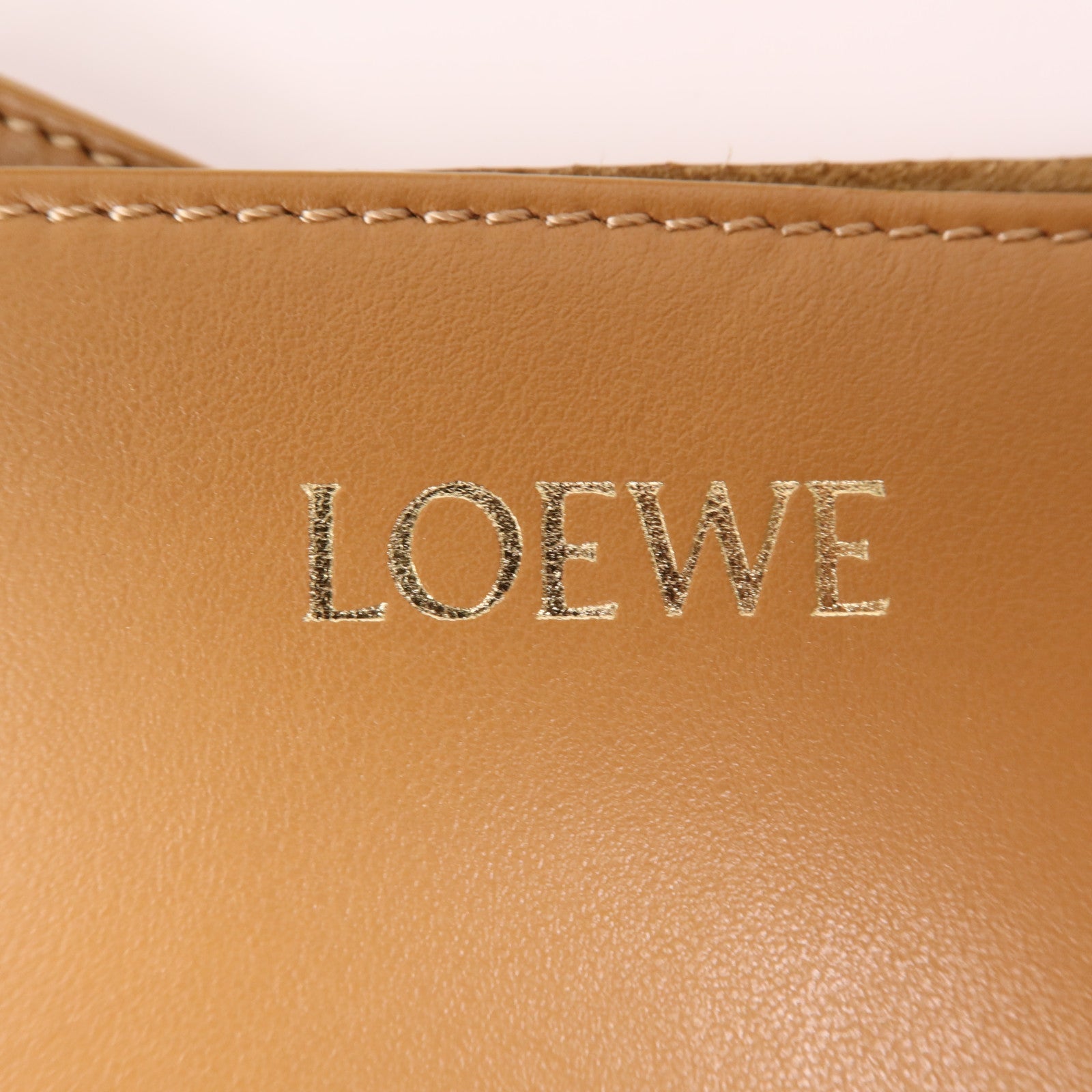 LOEWE 牛皮皮革Puzzle Tote Bag手挽袋