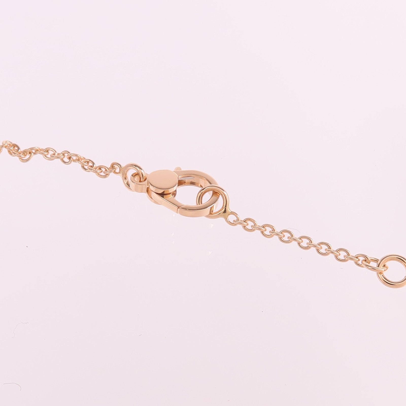 HERMES 【激減優惠】18K玫瑰金Finesse Pendant鑽石項鍊
