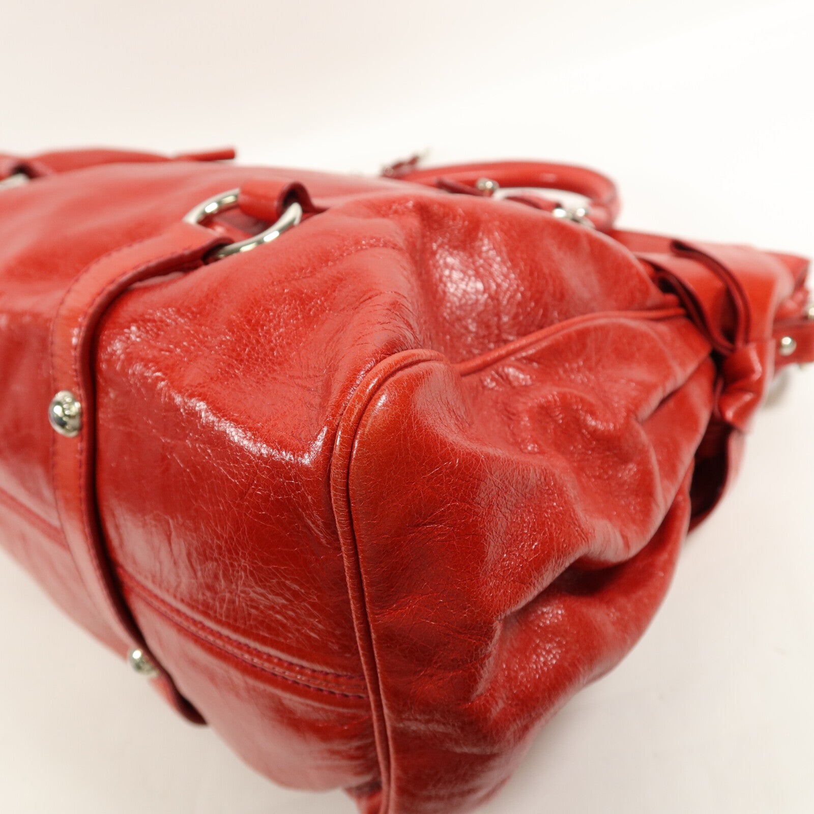 Miu Miu 牛皮皮革2 Way Shoulder手挽肩背兩用袋