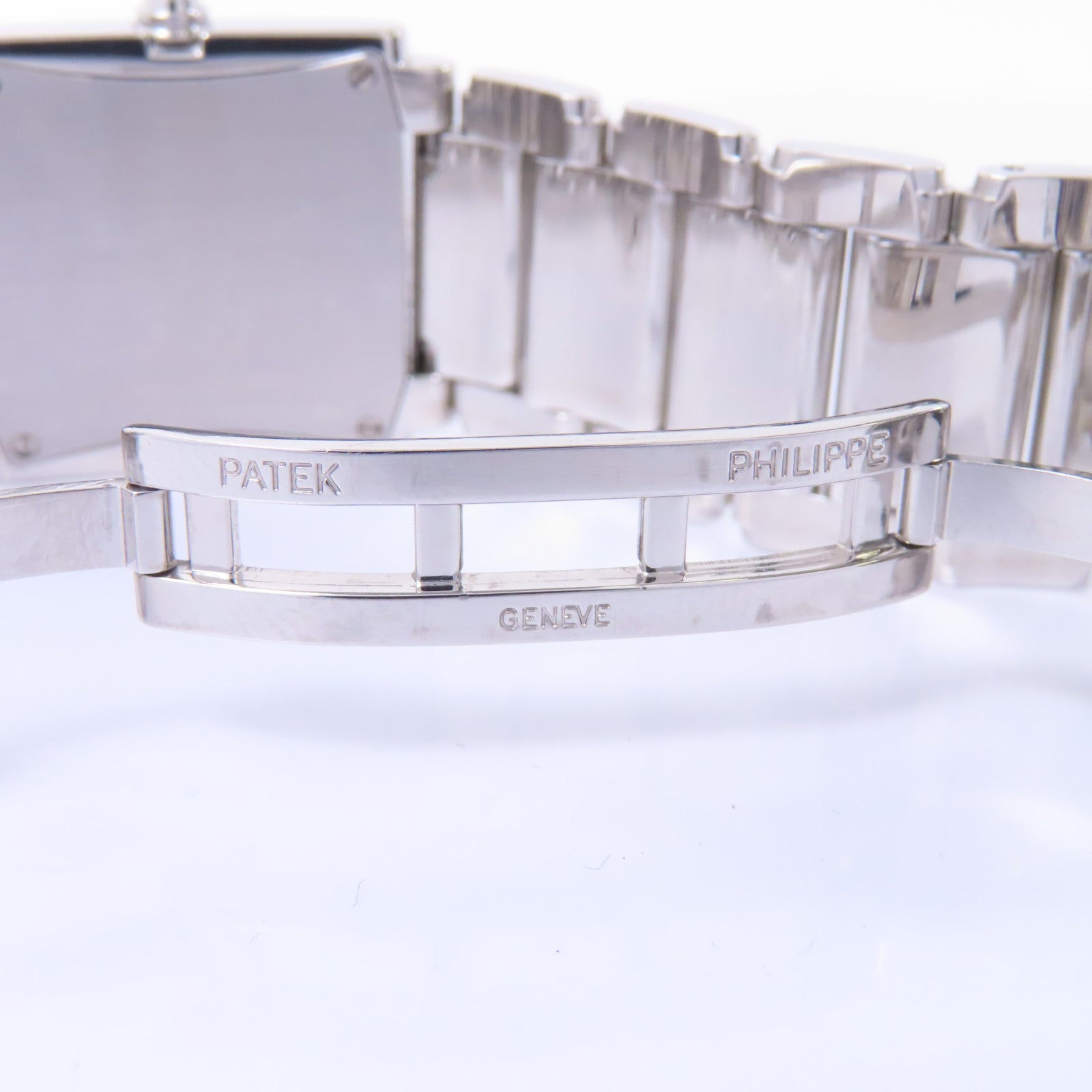 PATEK PHILIPPE Twenty4不鏽鋼手錶石英機芯銀色