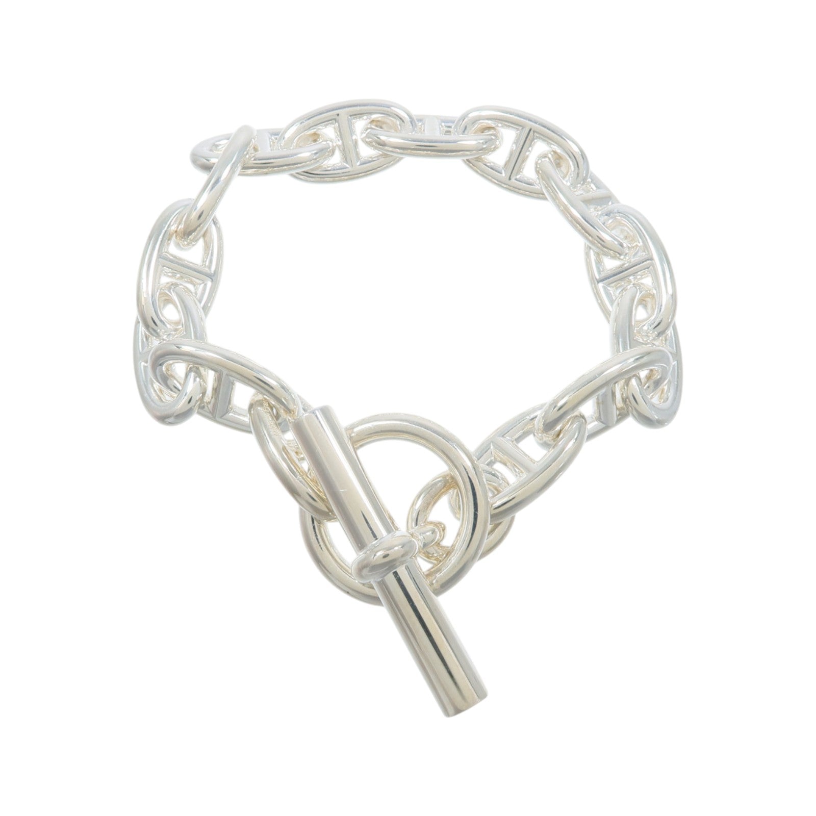 HERMES 925純銀Chaine d Ancre Bracelet手鏈