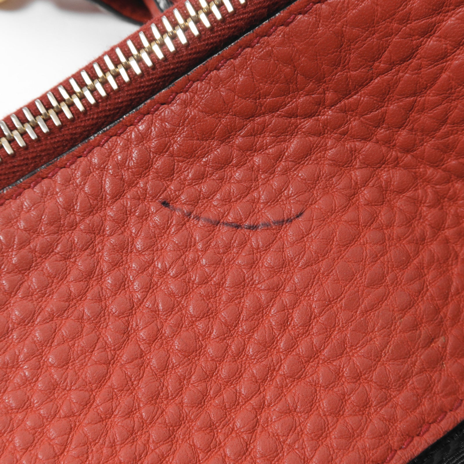 PRADA 牛皮皮革Shoulder Bag金扣手挽肩背兩用袋