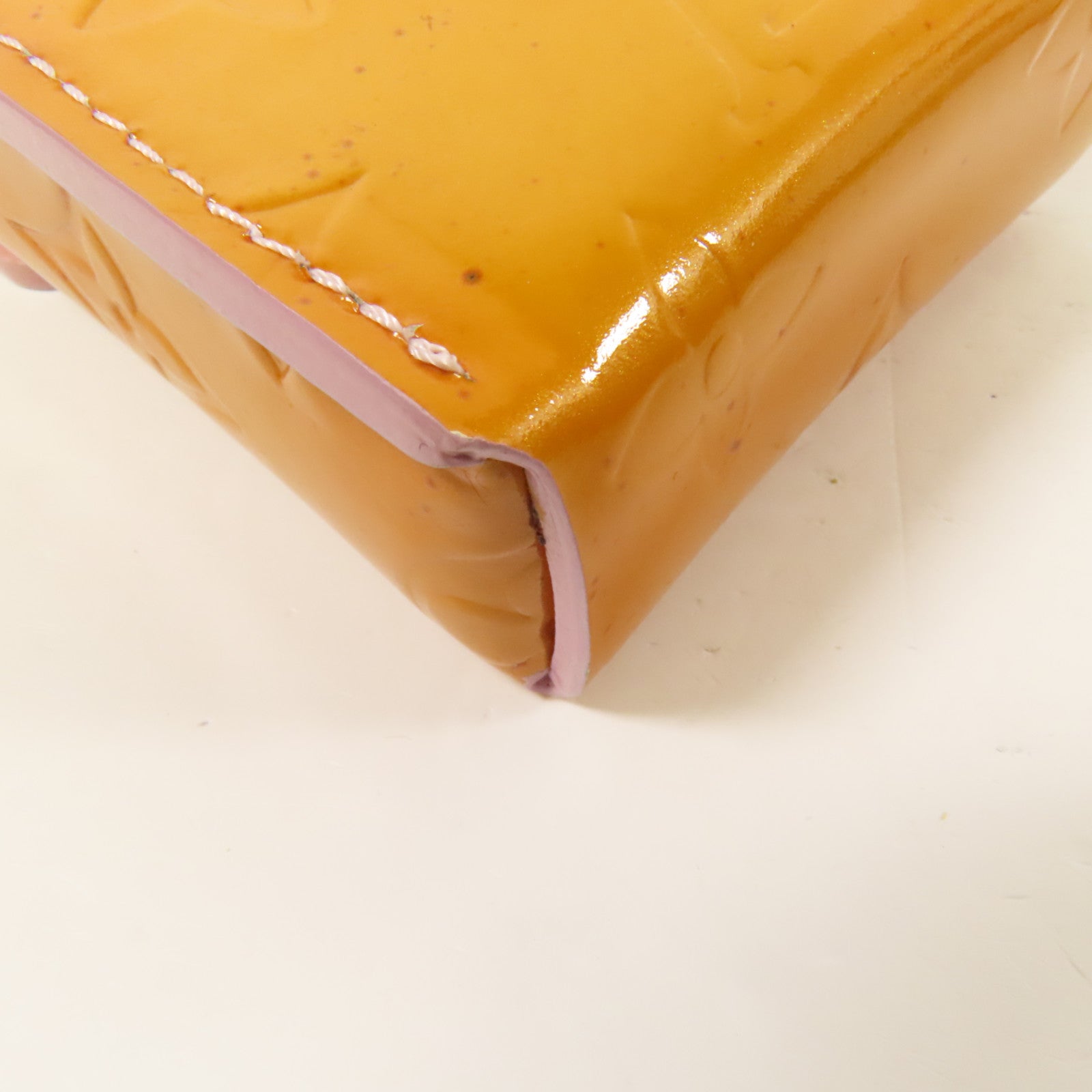 LOUIS VUITTON Monogram Vernis Cigarette Case金扣肩背袋