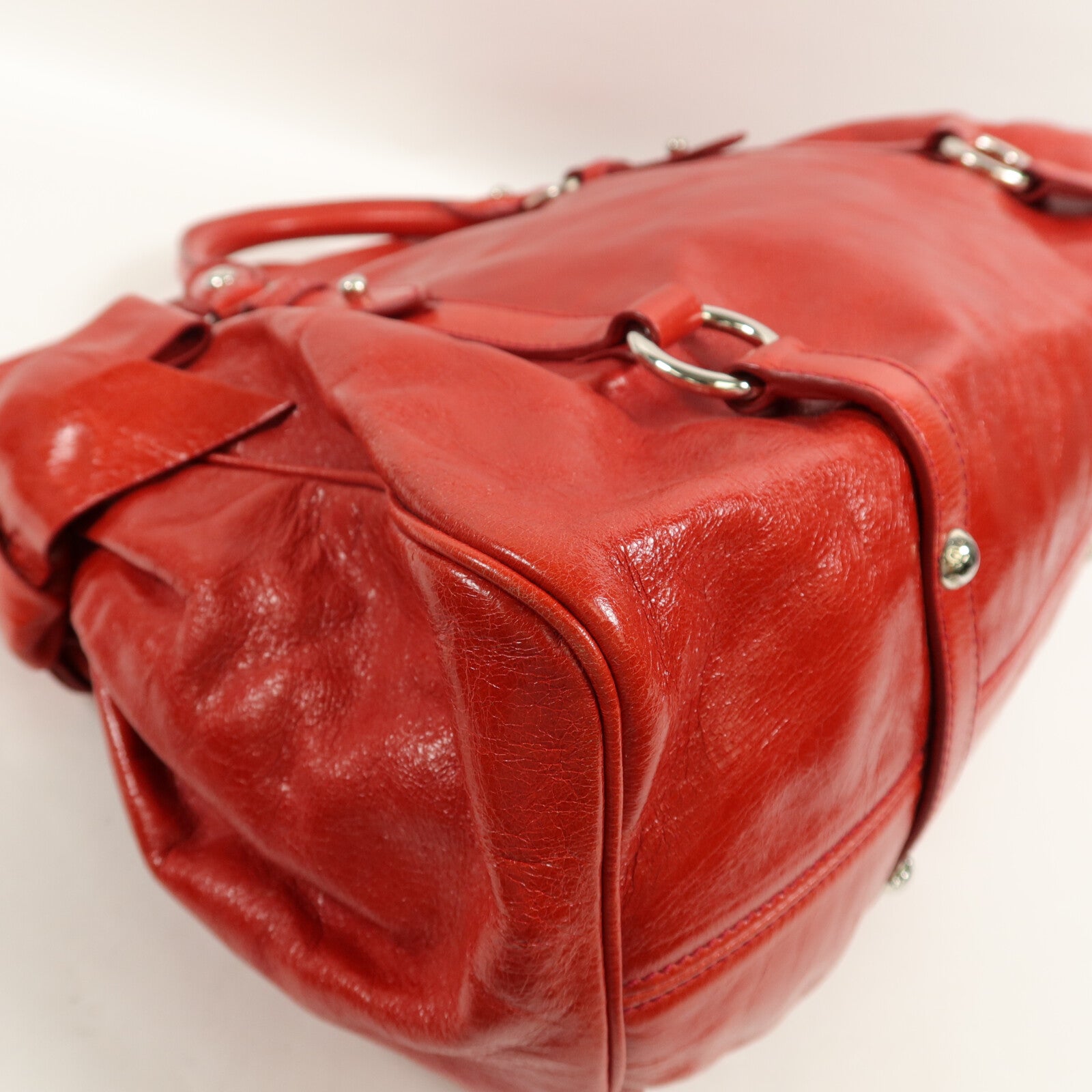 Miu Miu 牛皮皮革2 Way Shoulder手挽肩背兩用袋