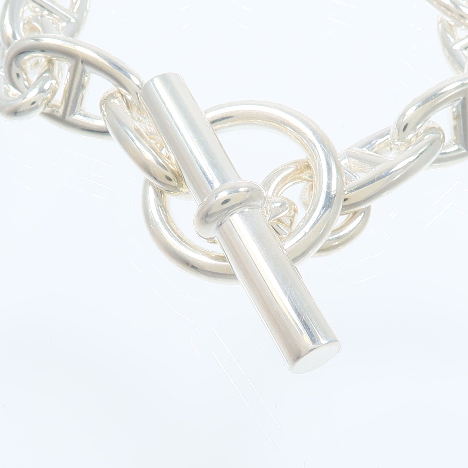 HERMES 925純銀Chaine d Ancre Bracelet手鏈