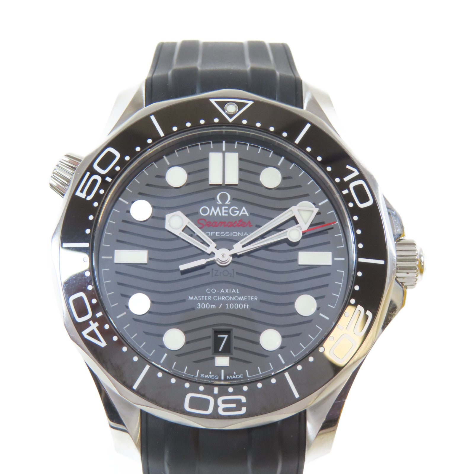 OMEGA Seamaster Diver不鏽鋼手錶自動機芯黑色