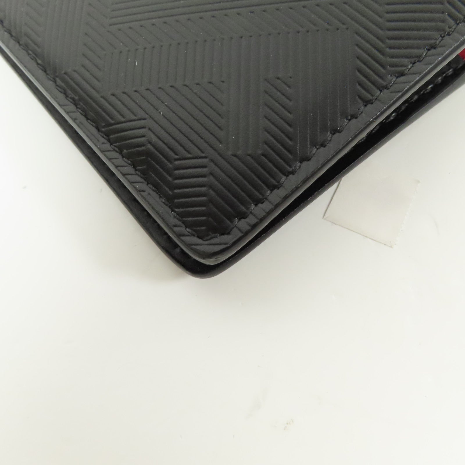 FENDI SHW Shadow Card Holder 7M0349 AJF4 F19KP Calfskin Leather Black