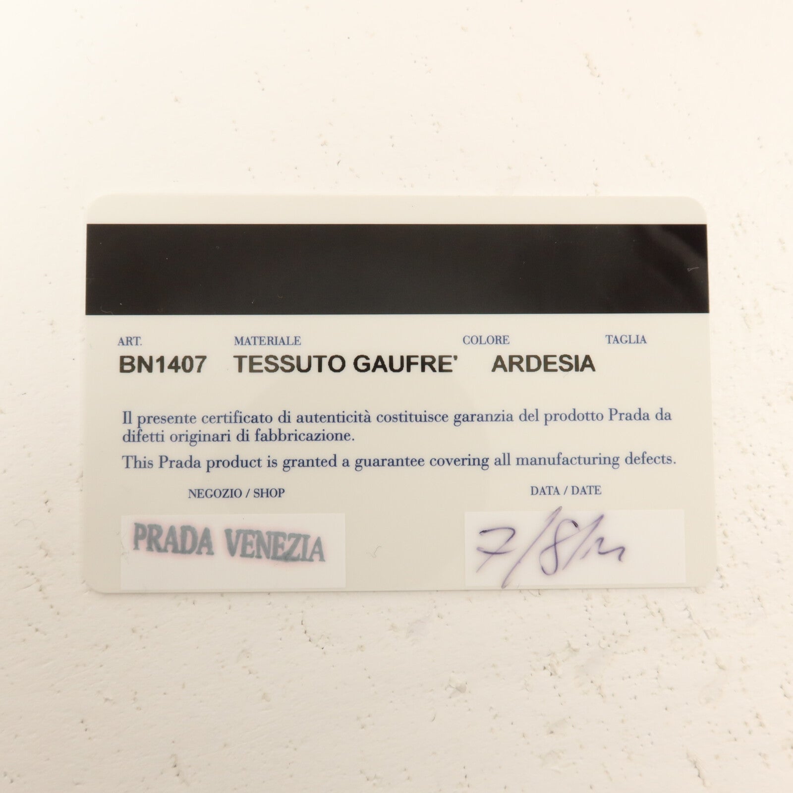 PRADA 尼龍Gaufre手挽肩背兩用袋