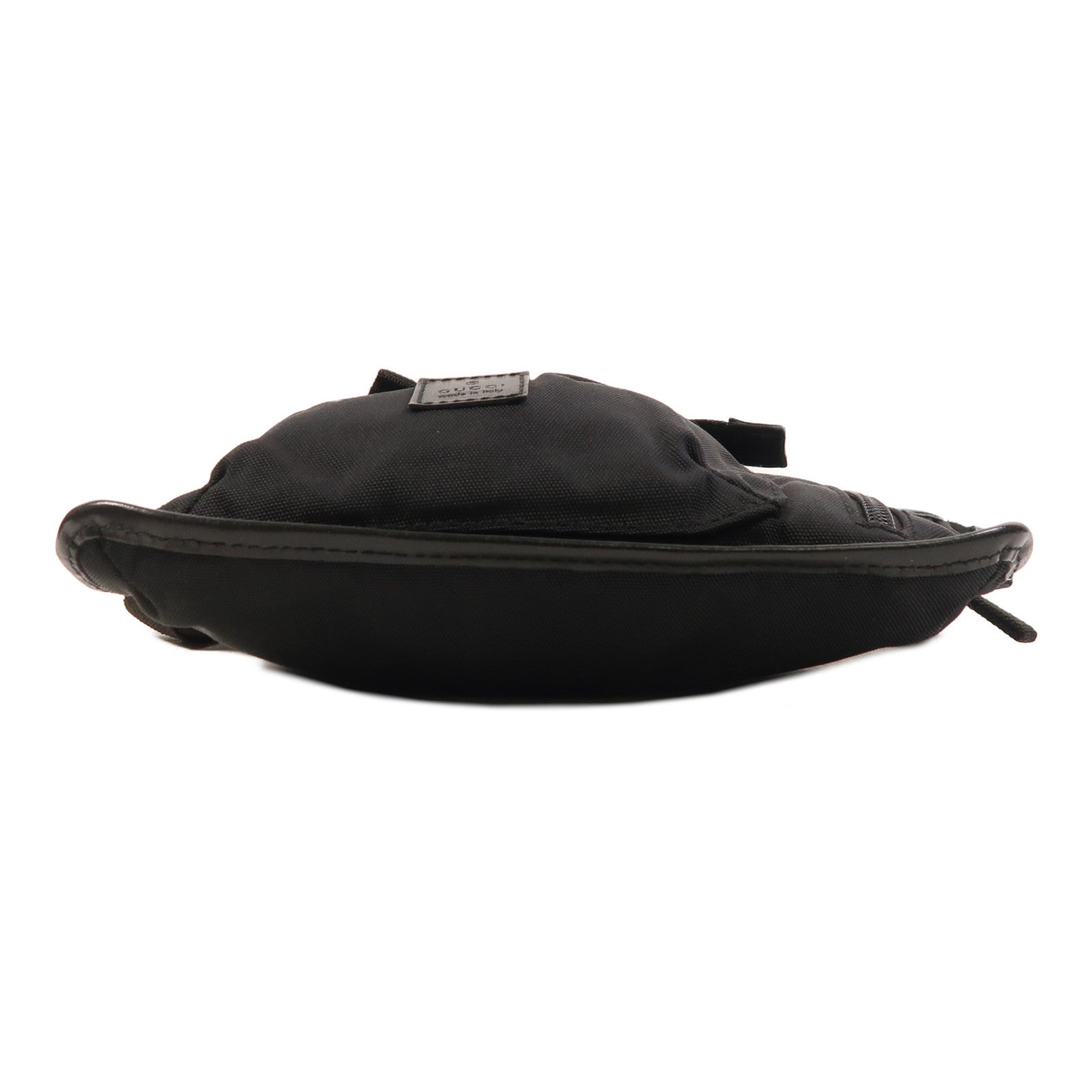 GUCCI 帆布Waist Bag銀扣腰包