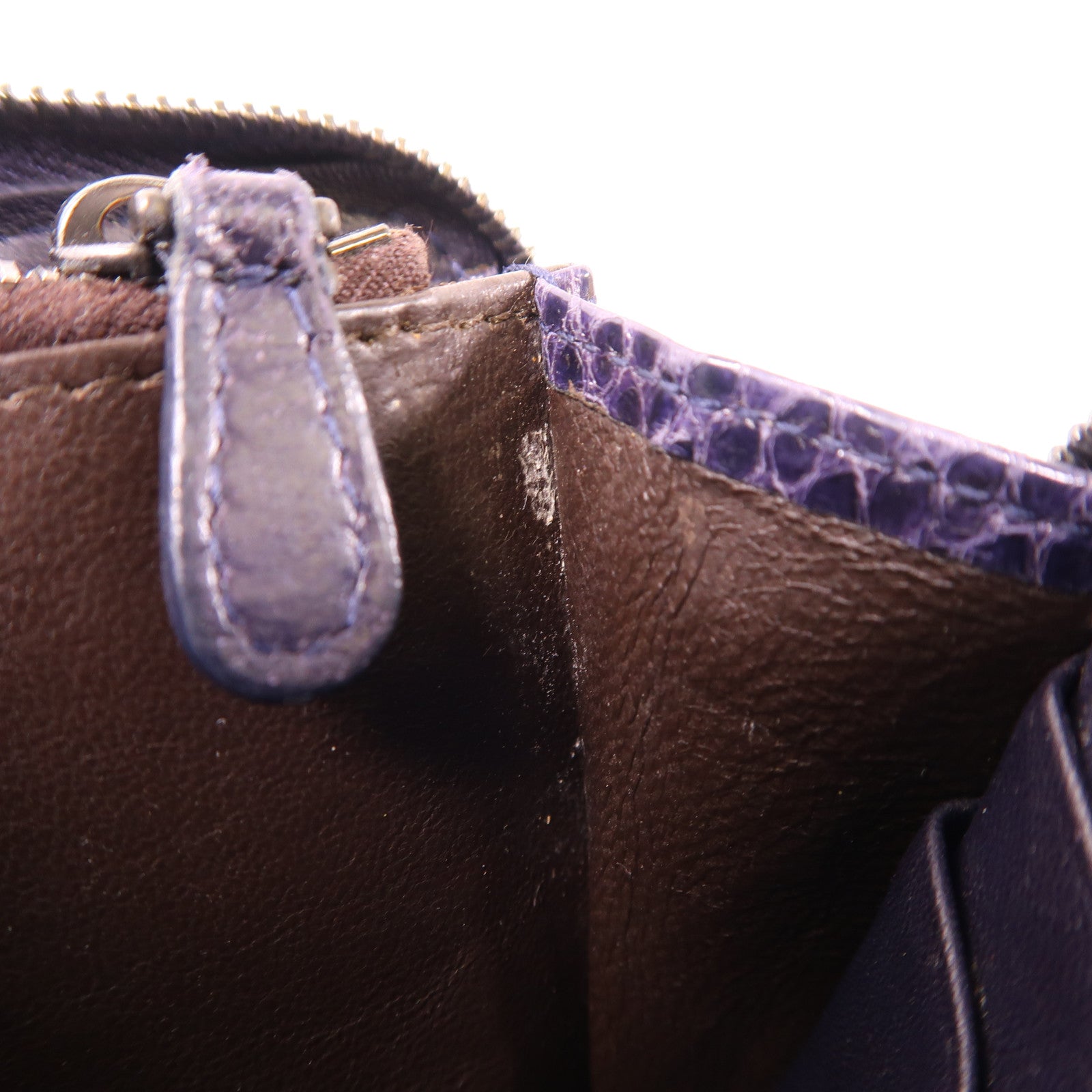 BOTTEGA VENETA 皮革Zipper Long Wallet長錢包