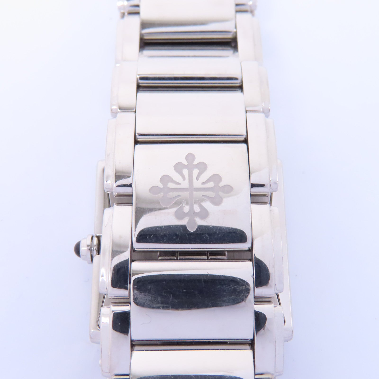 PATEK PHILIPPE Twenty4不鏽鋼手錶石英機芯銀色