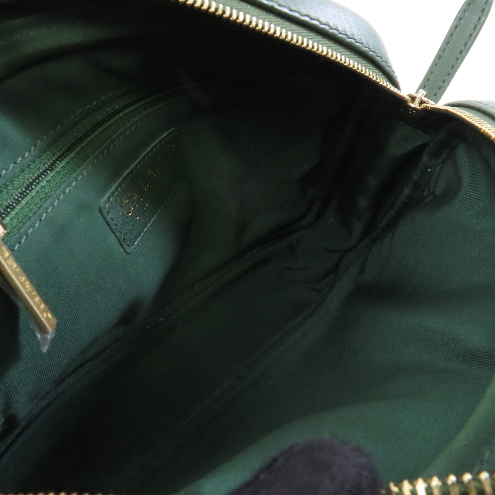 CHANEL 【激減優惠】菱格牛皮皮革Chain Shoulder Bag金扣鏈帶肩背袋綠色