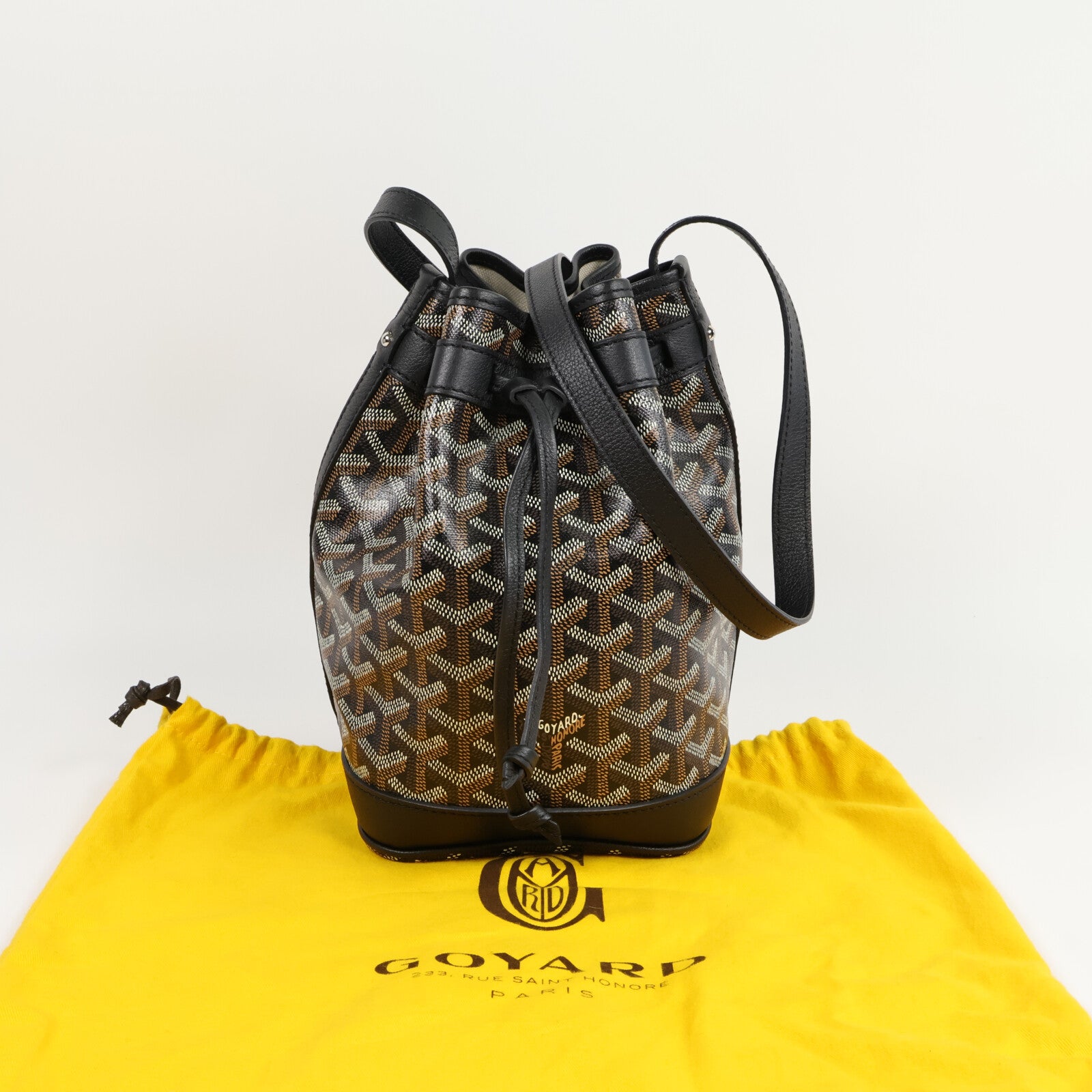 GOYARD 塗層帆布Petit Flot Bucket Bag肩背袋