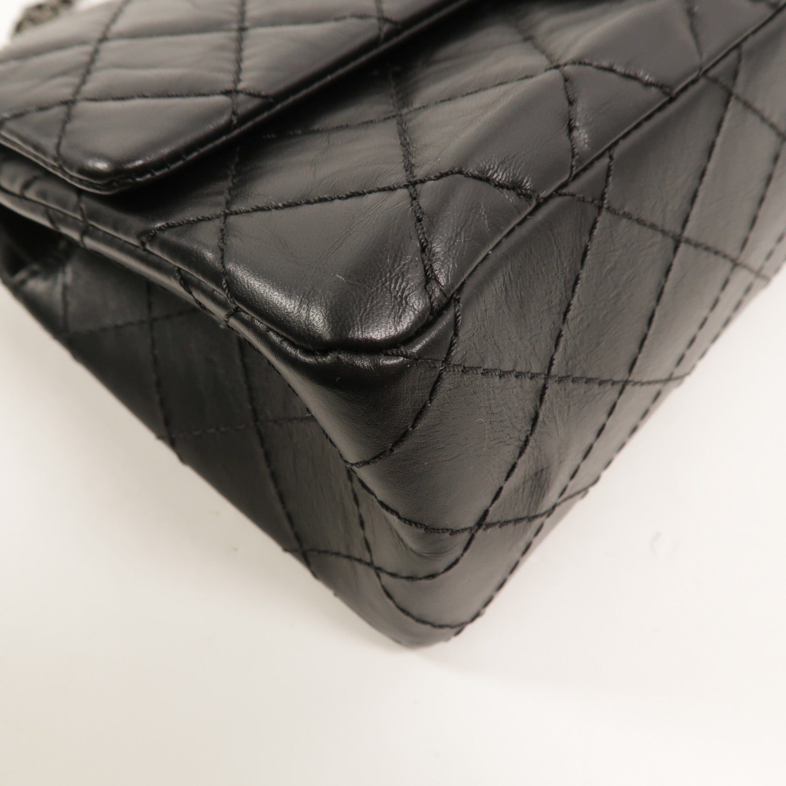 CHANEL 牛皮皮革2.55 Small鏈帶肩背袋