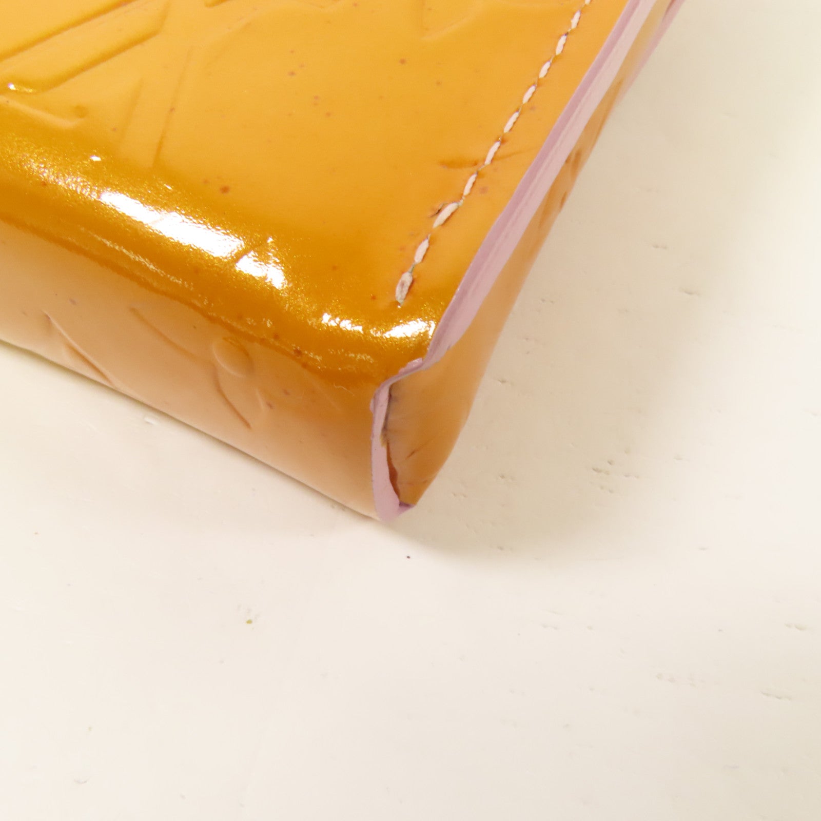 LOUIS VUITTON Monogram Vernis Cigarette Case金扣肩背袋