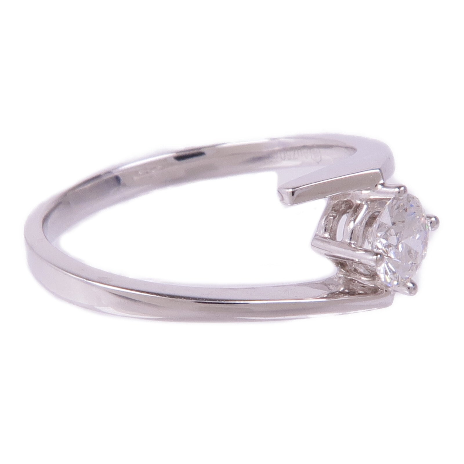 JEWELRY 18K白金Diamond Ring鑽石戒指US#5.25