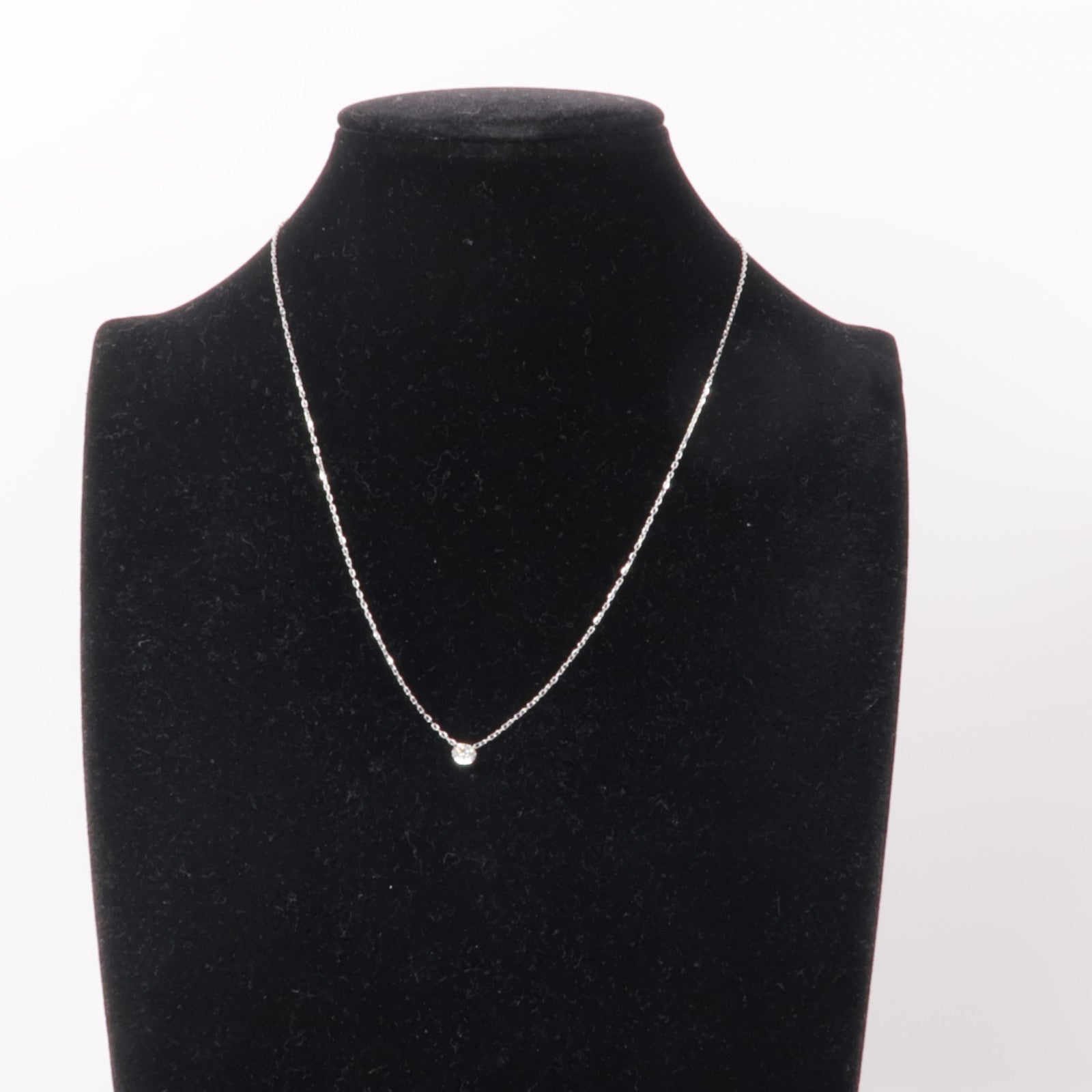 JEWELRY 18K白金Diamond Necklace鑽石項鍊