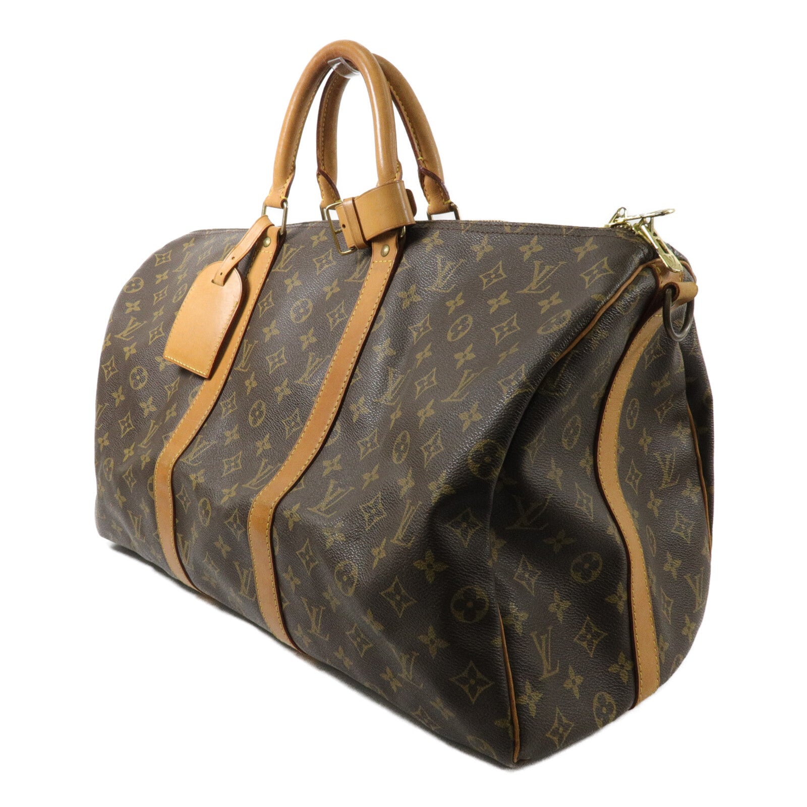 LOUIS VUITTON Monogram Keepall Bandouliere 50手挽肩背兩用袋