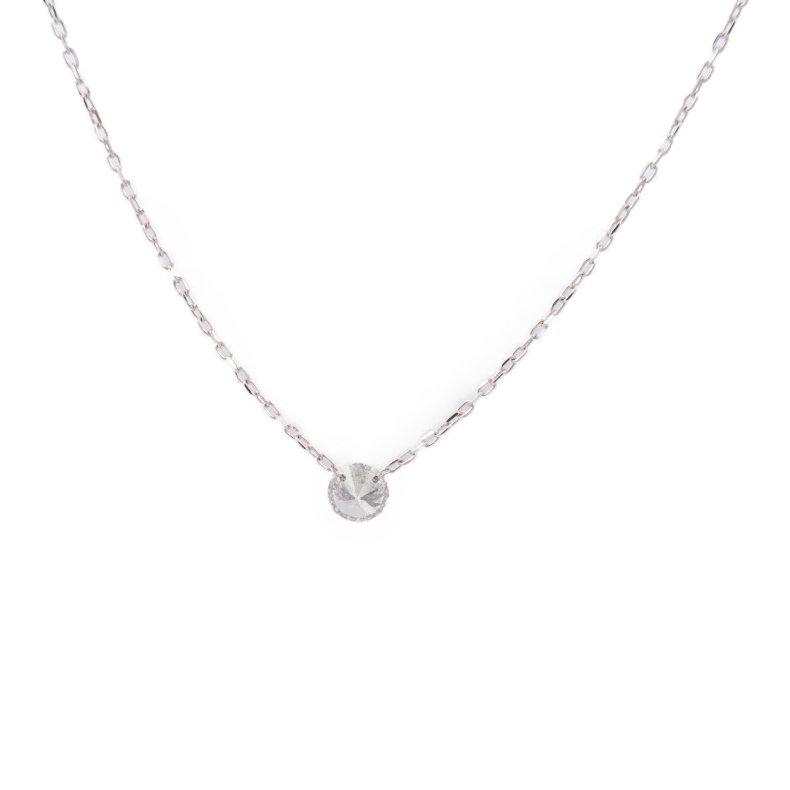 JEWELRY 18K白金Diamond Necklace鑽石項鍊