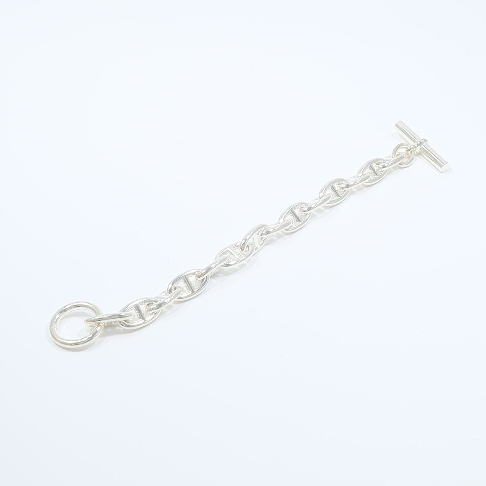HERMES 925純銀Chaine d Ancre Bracelet手鏈