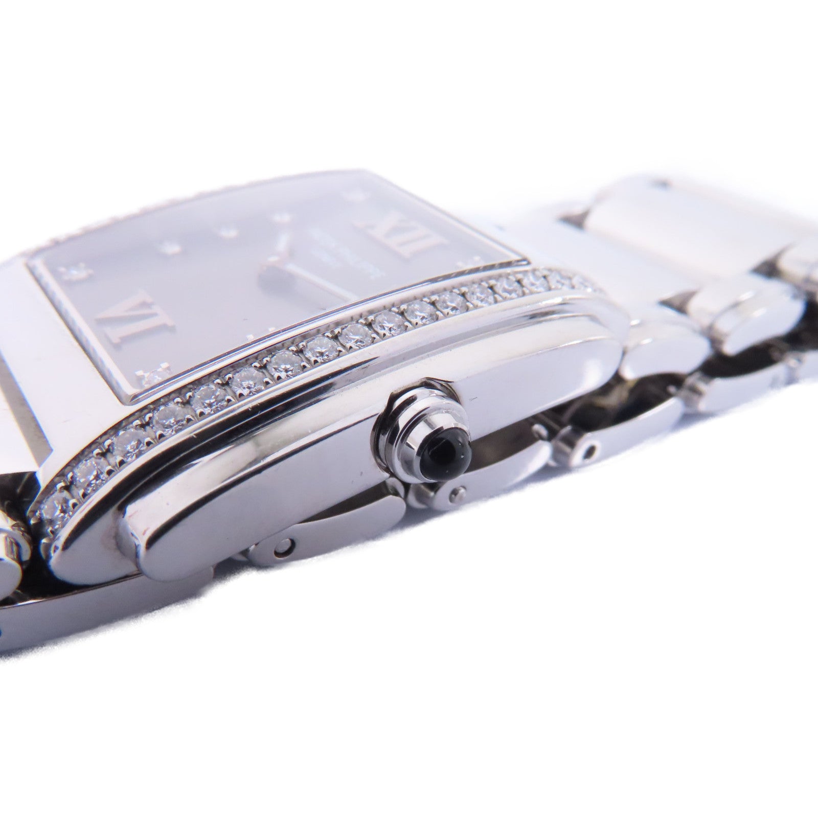 PATEK PHILIPPE Twenty4不鏽鋼手錶石英機芯銀色