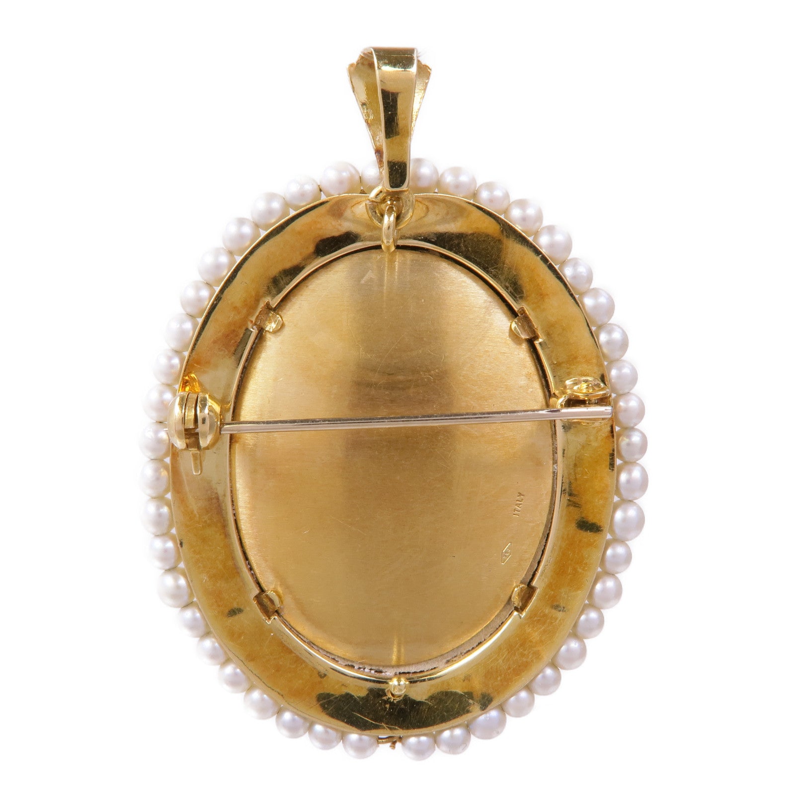 JEWELRY 18K黃金Pearl Brooch胸針