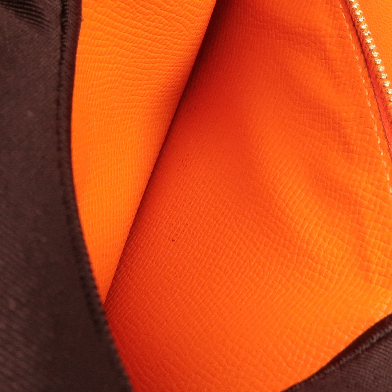 HERMES Epsom皮革Cosntance To Go金扣肩背袋Orange