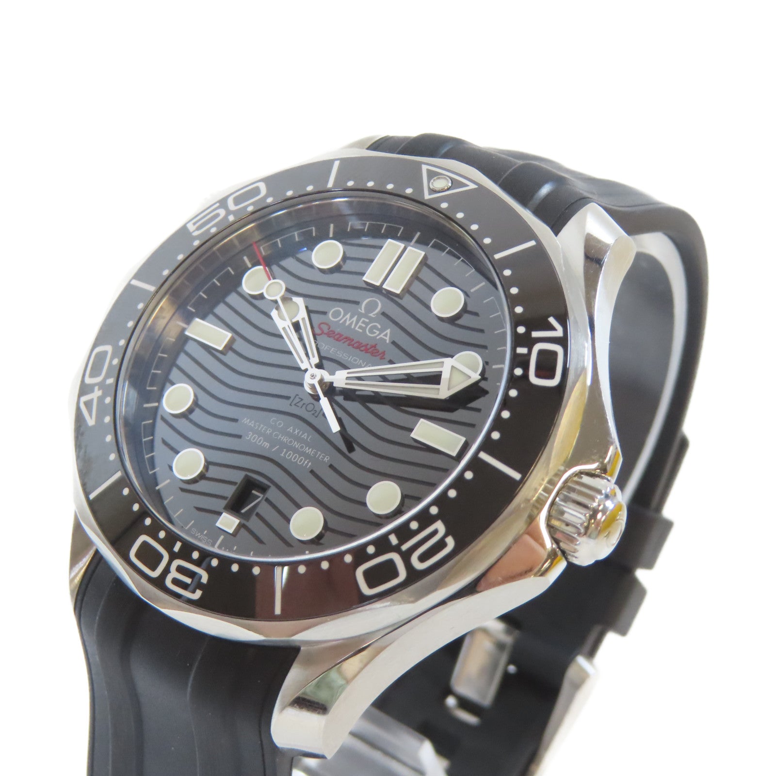 OMEGA Seamaster Diver不鏽鋼手錶自動機芯黑色