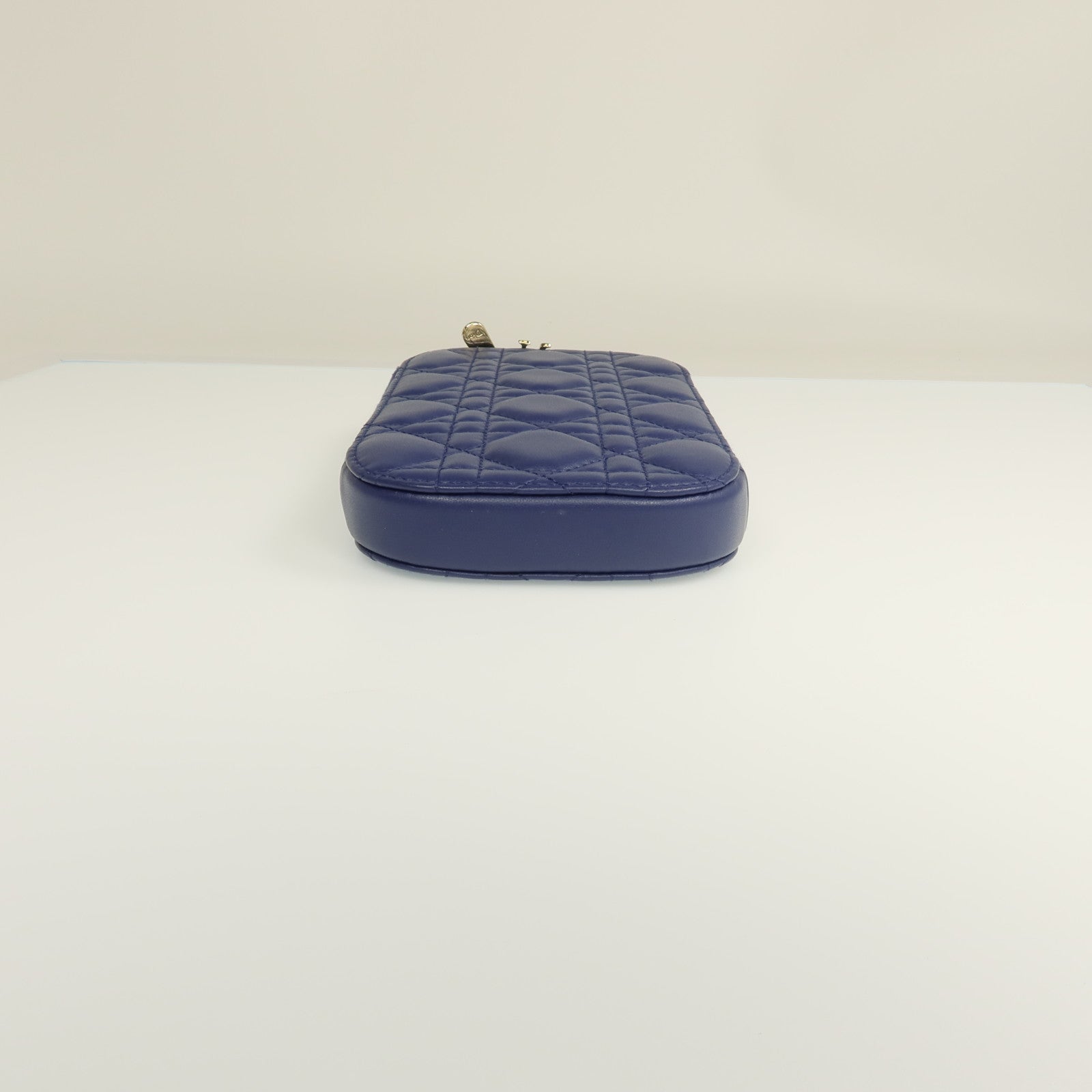 Dior 羊皮皮革Lady Dior Call'in Dior Phone Holder金扣鏈帶手挽肩背兩用袋