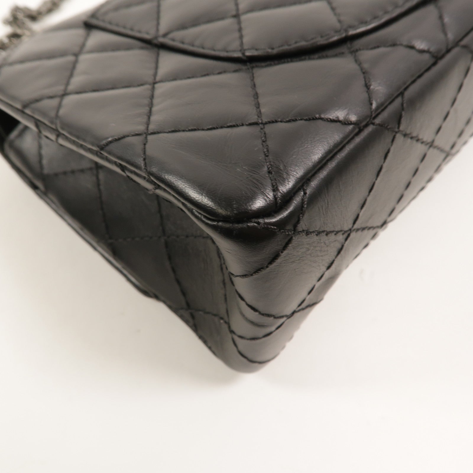 CHANEL 牛皮皮革2.55 Small鏈帶肩背袋