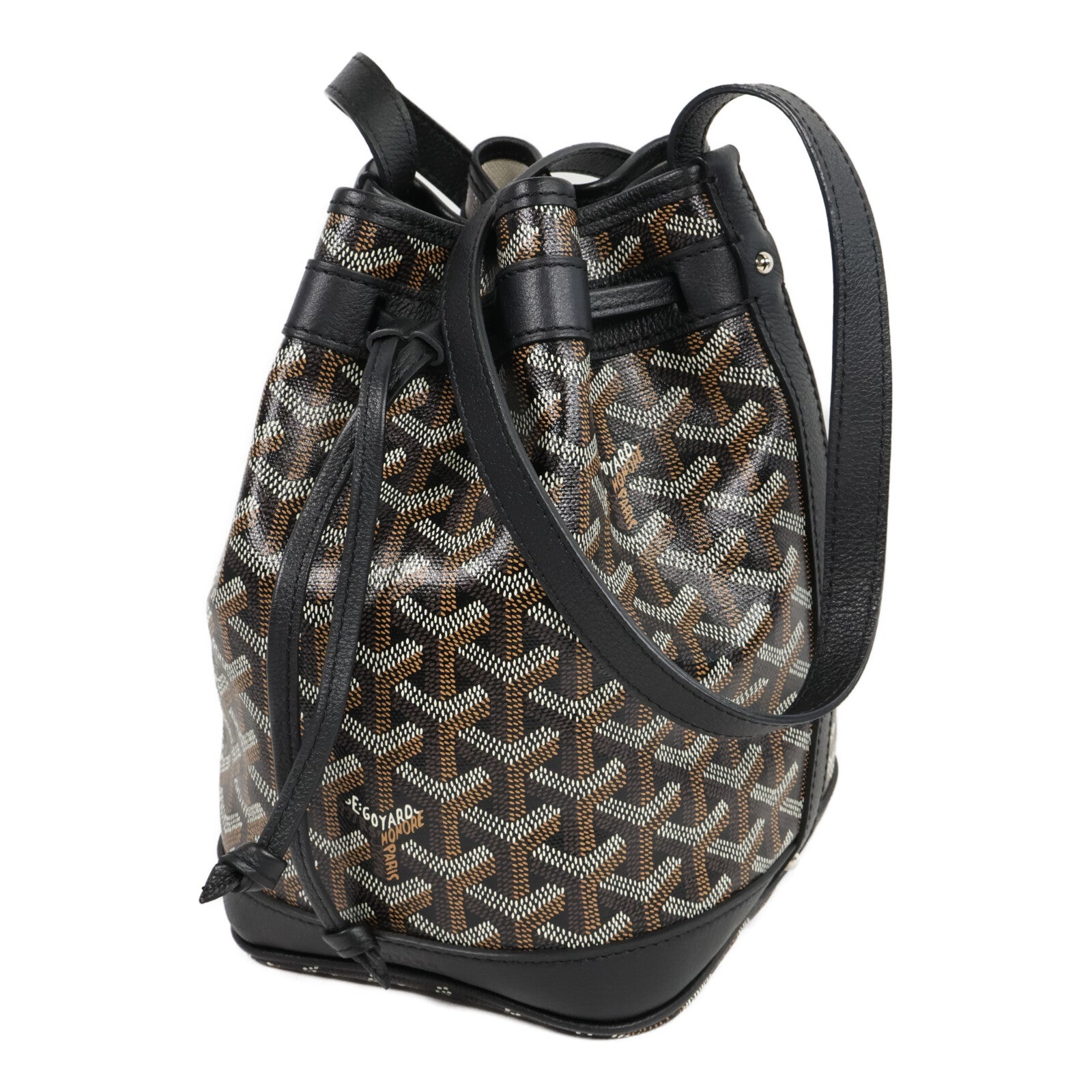 GOYARD 塗層帆布Petit Flot Bucket Bag肩背袋