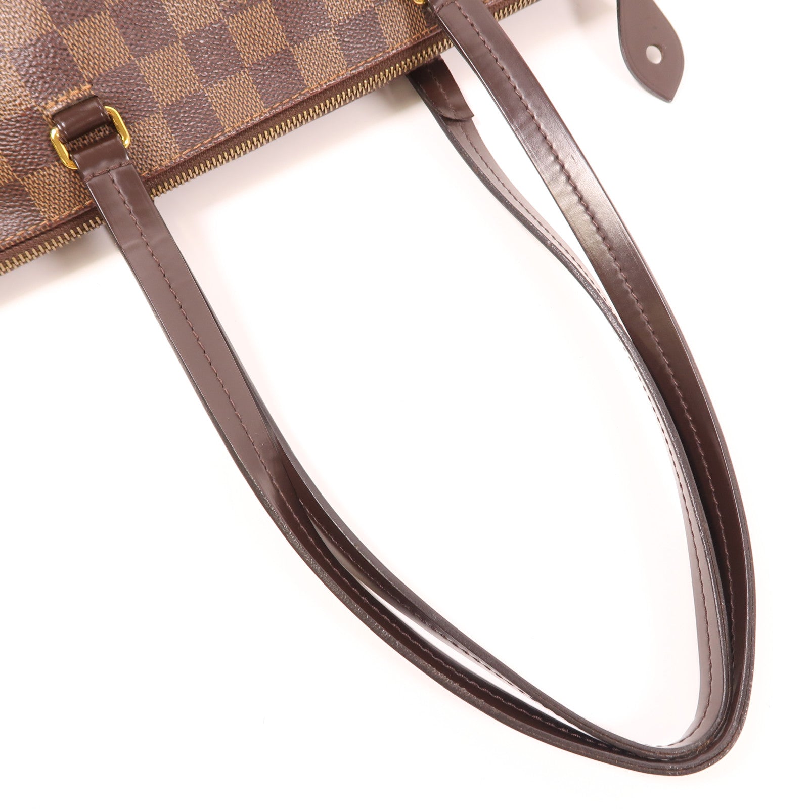 LOUIS VUITTON Damier Iena PM金扣肩背袋