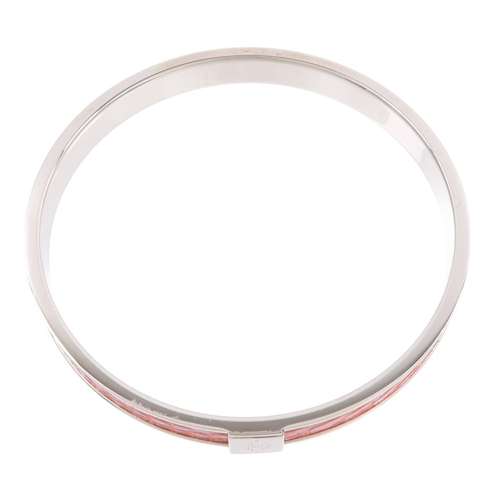 HERMES 蜥蝪皮革/金屬Kawaii 07 Bracelet手鐲