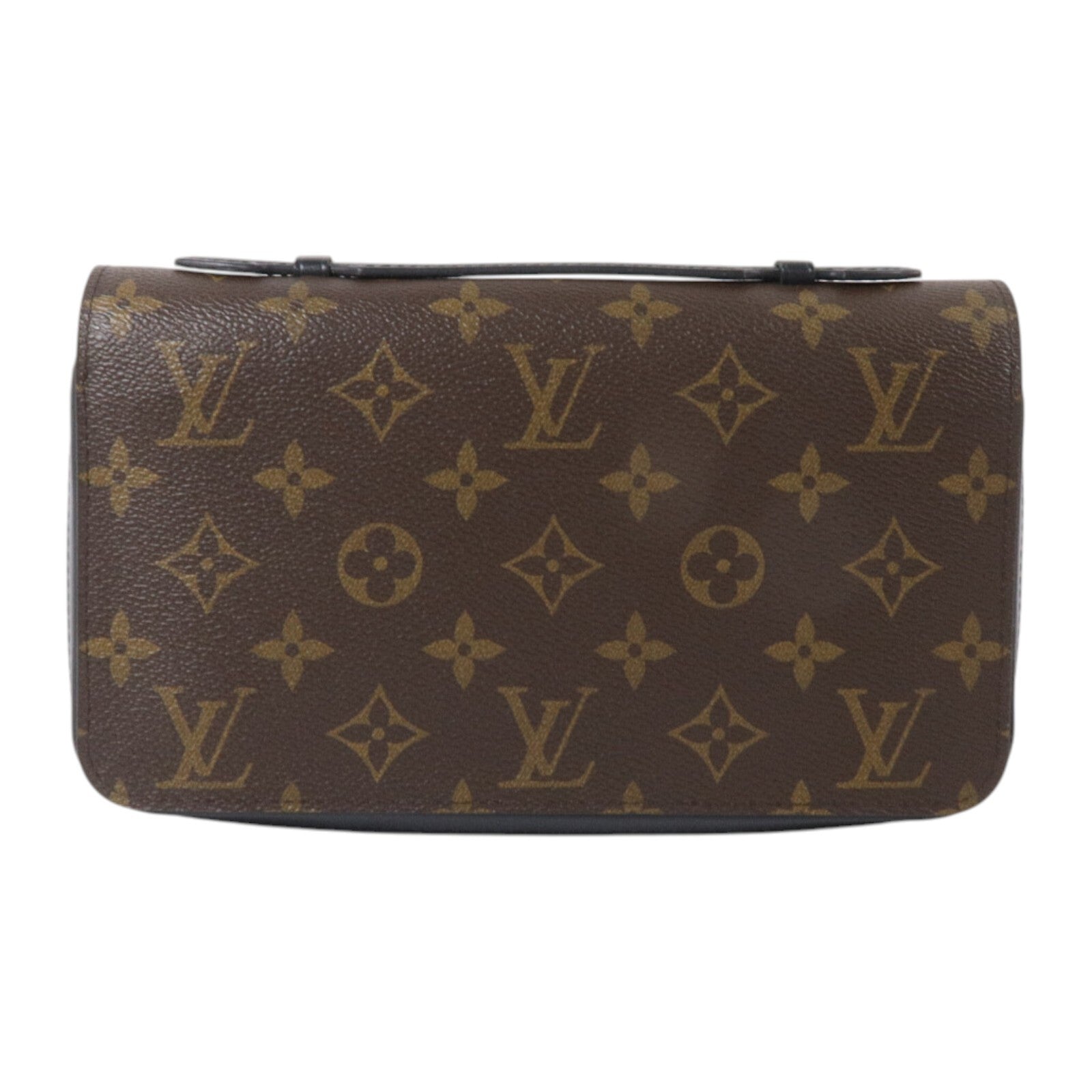 LOUIS VUITTON Monogram Zipper XL Long Wallet銀扣長錢包