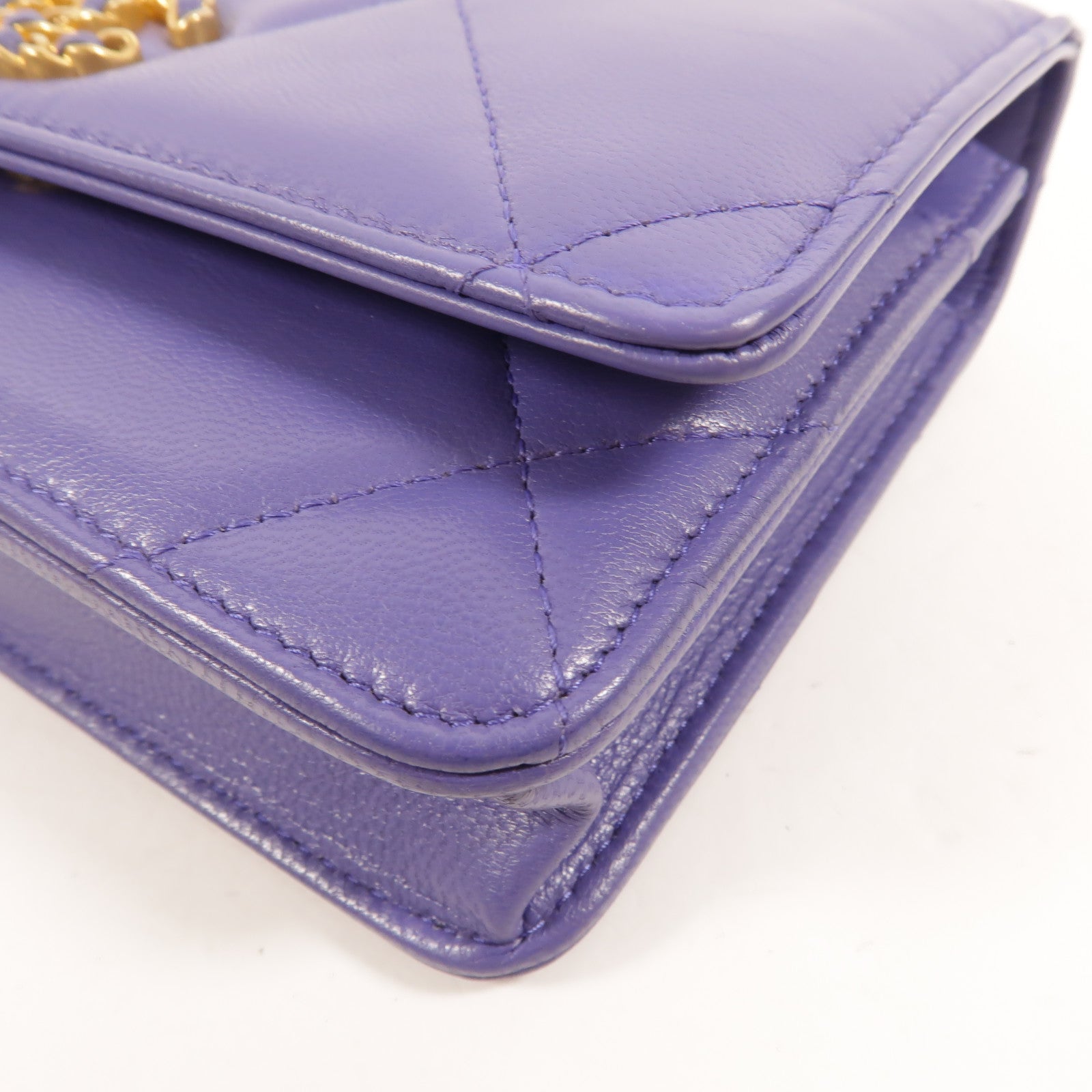 CHANEL 羊皮皮革Chanel 19 Wallet On Chain手挽肩背兩用袋