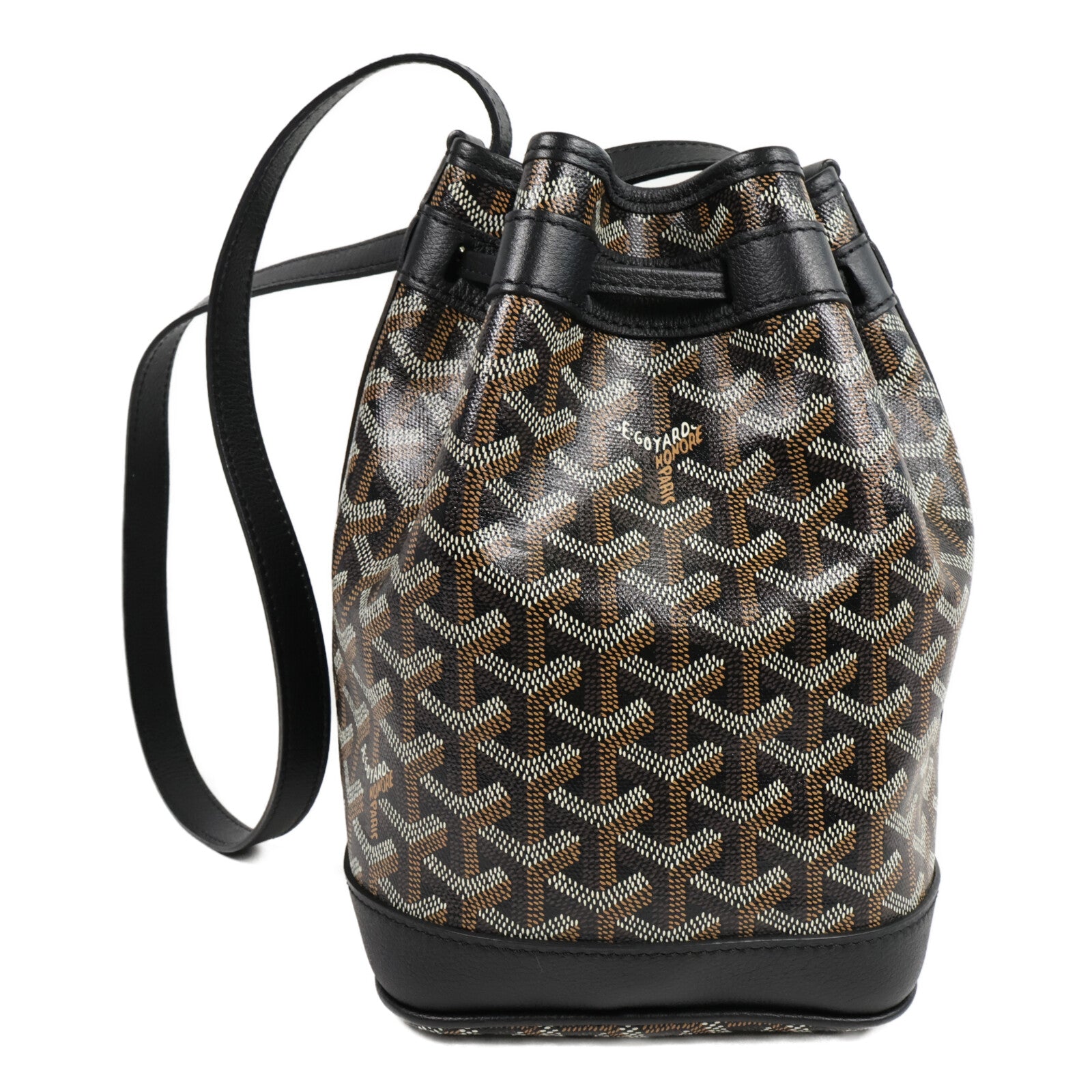 GOYARD 塗層帆布Petit Flot Bucket Bag肩背袋