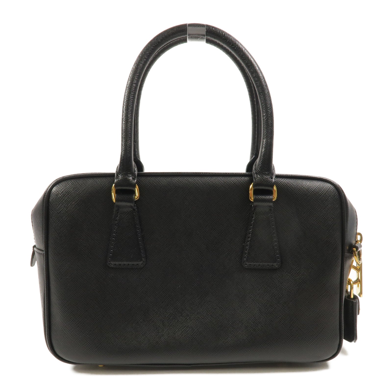PRADA Saffiano皮革Bauletto手挽肩背兩用袋