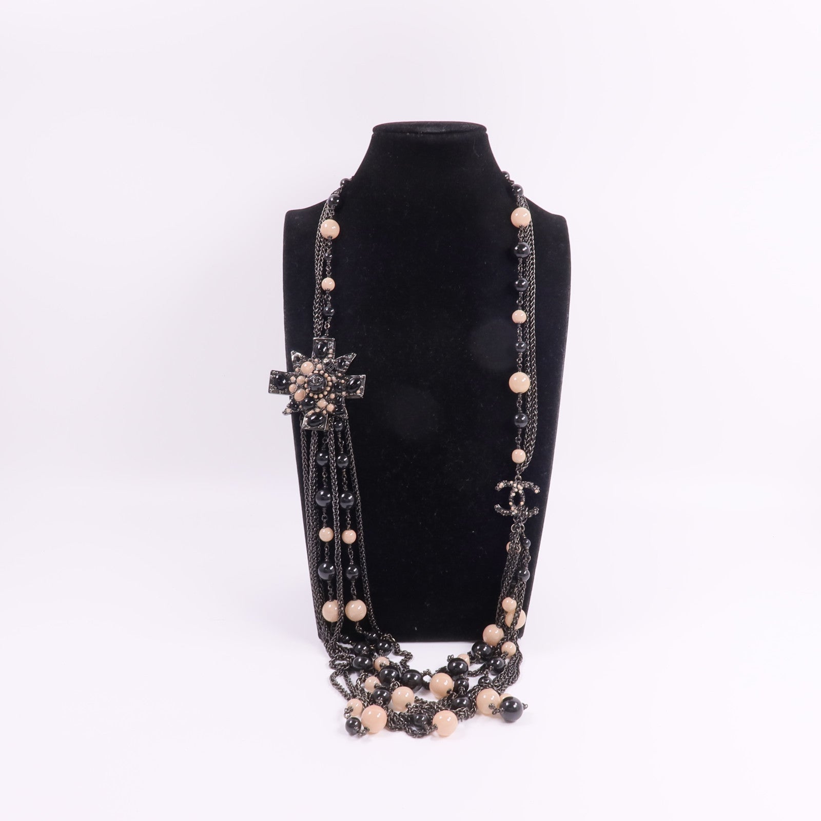 CHANEL PVC/金屬Necklace項鍊