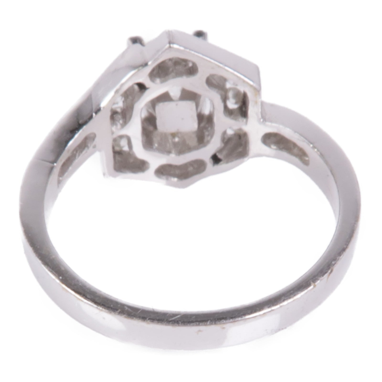 JEWELRY 【激減優惠】18K白金Diamond Ring鑽石戒指US#6.5