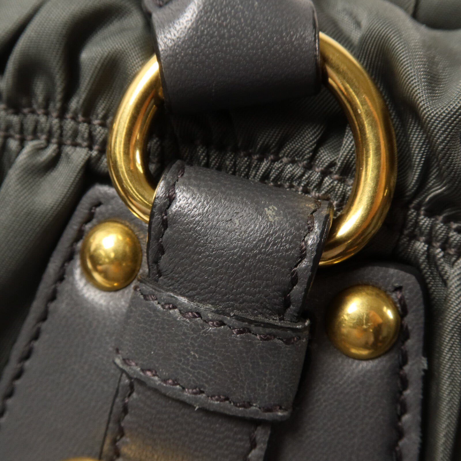 PRADA 尼龍Gaufre手挽肩背兩用袋
