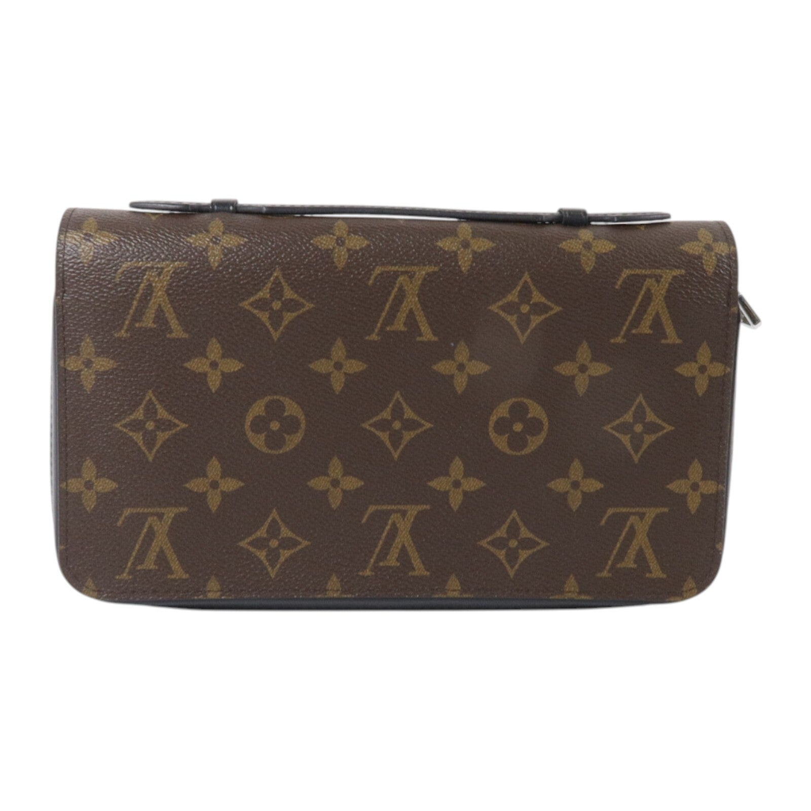 LOUIS VUITTON Monogram Zipper XL Long Wallet銀扣長錢包