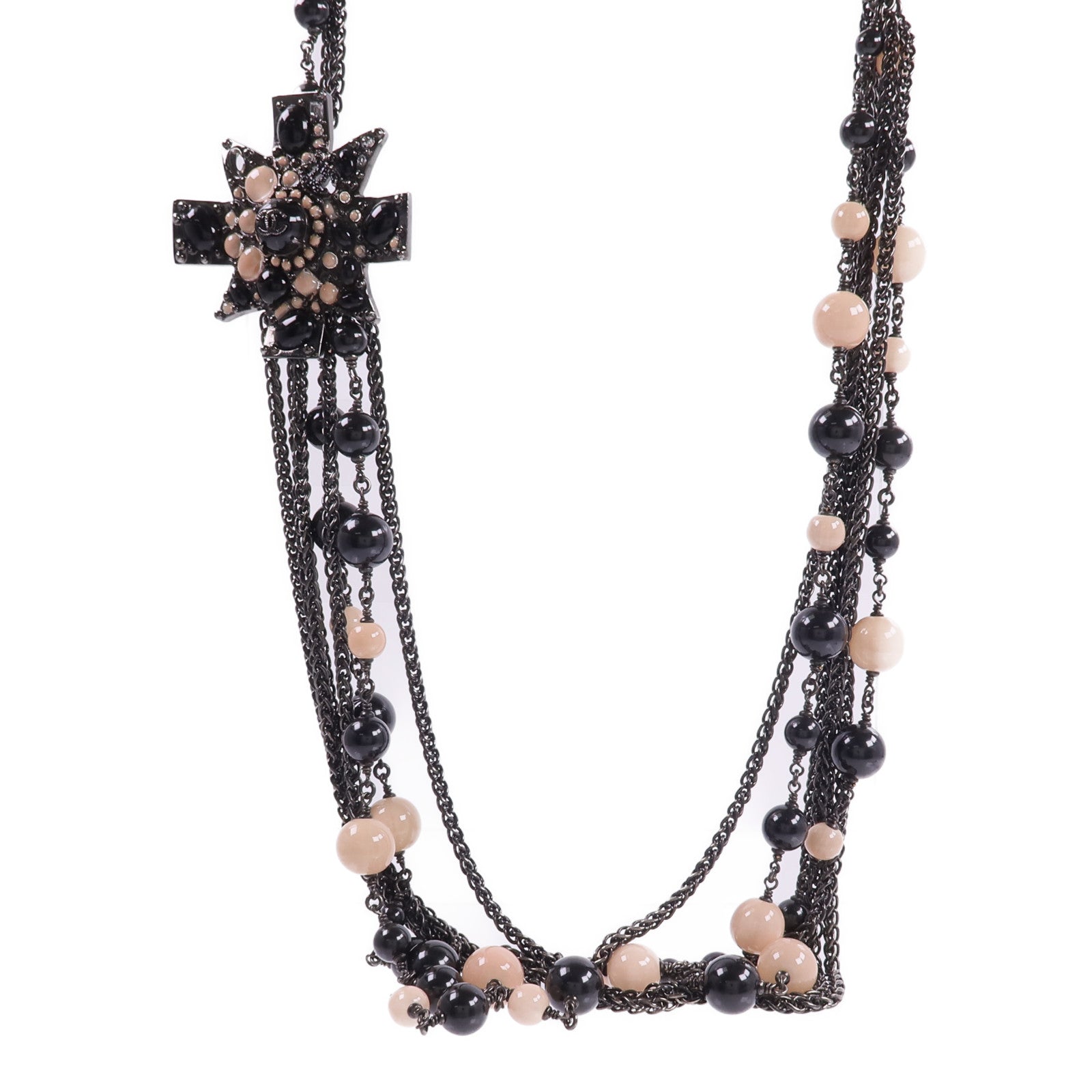 CHANEL PVC/金屬Necklace項鍊