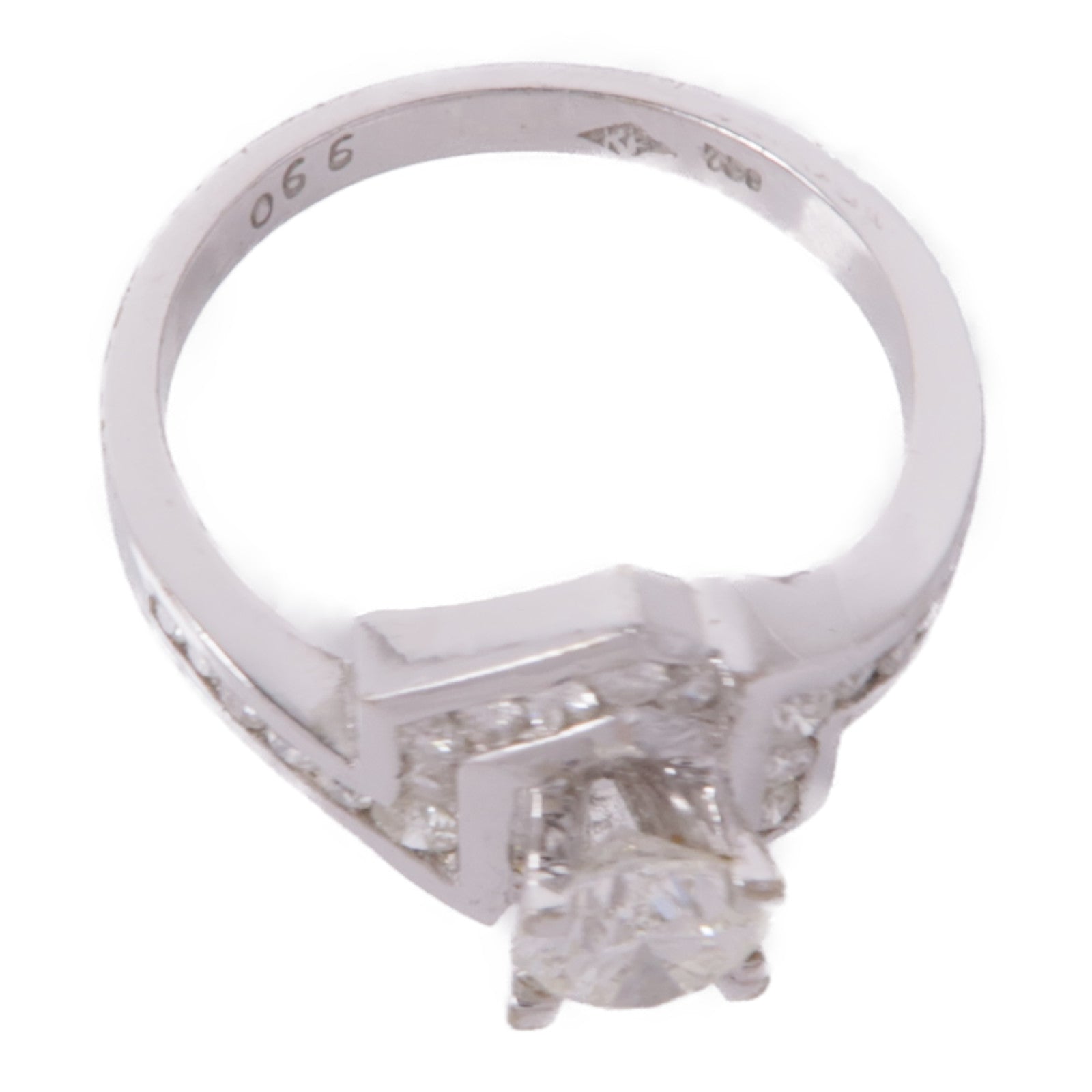 JEWELRY 【激減優惠】18K白金Diamond Ring鑽石戒指US#6.5