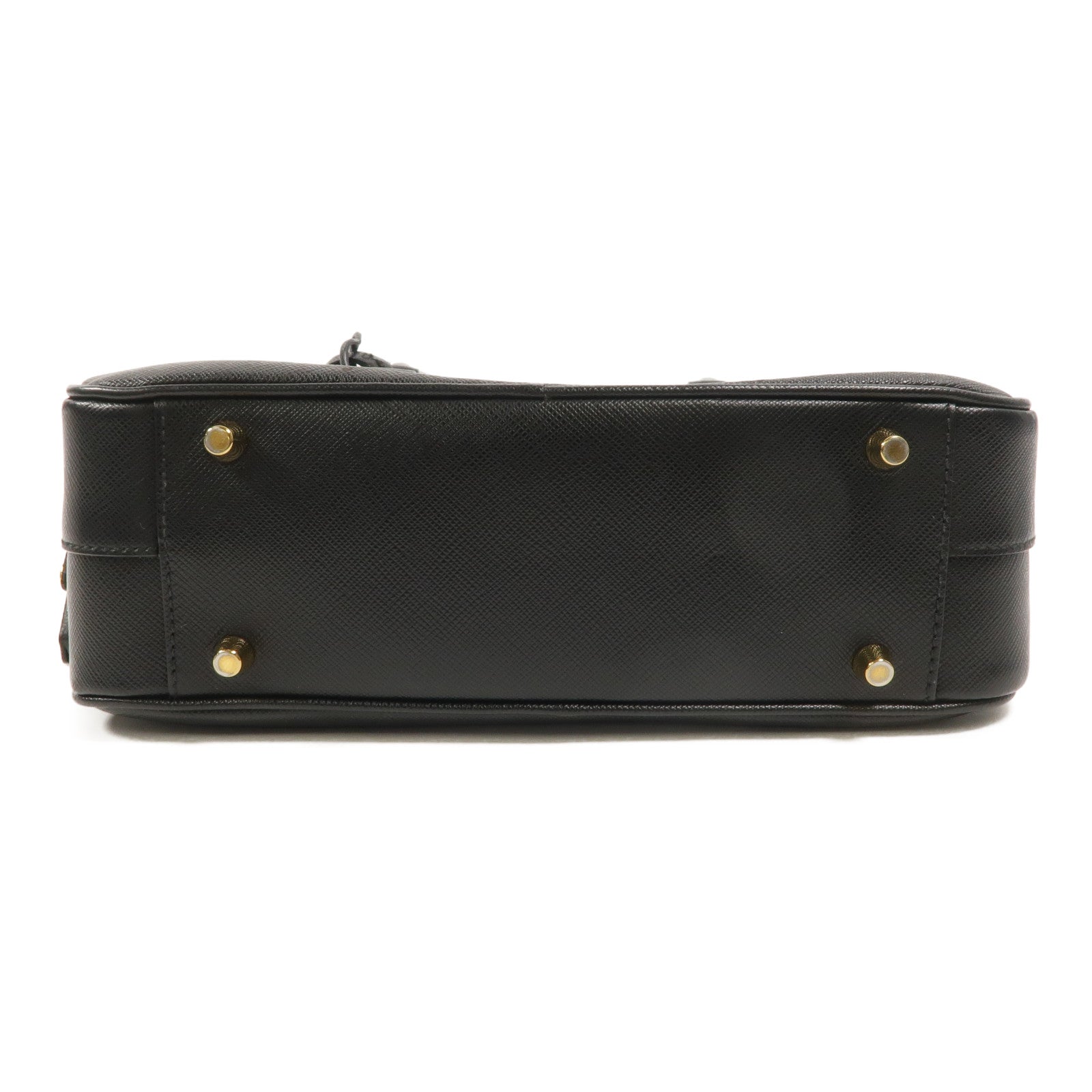 PRADA Saffiano皮革Bauletto手挽肩背兩用袋