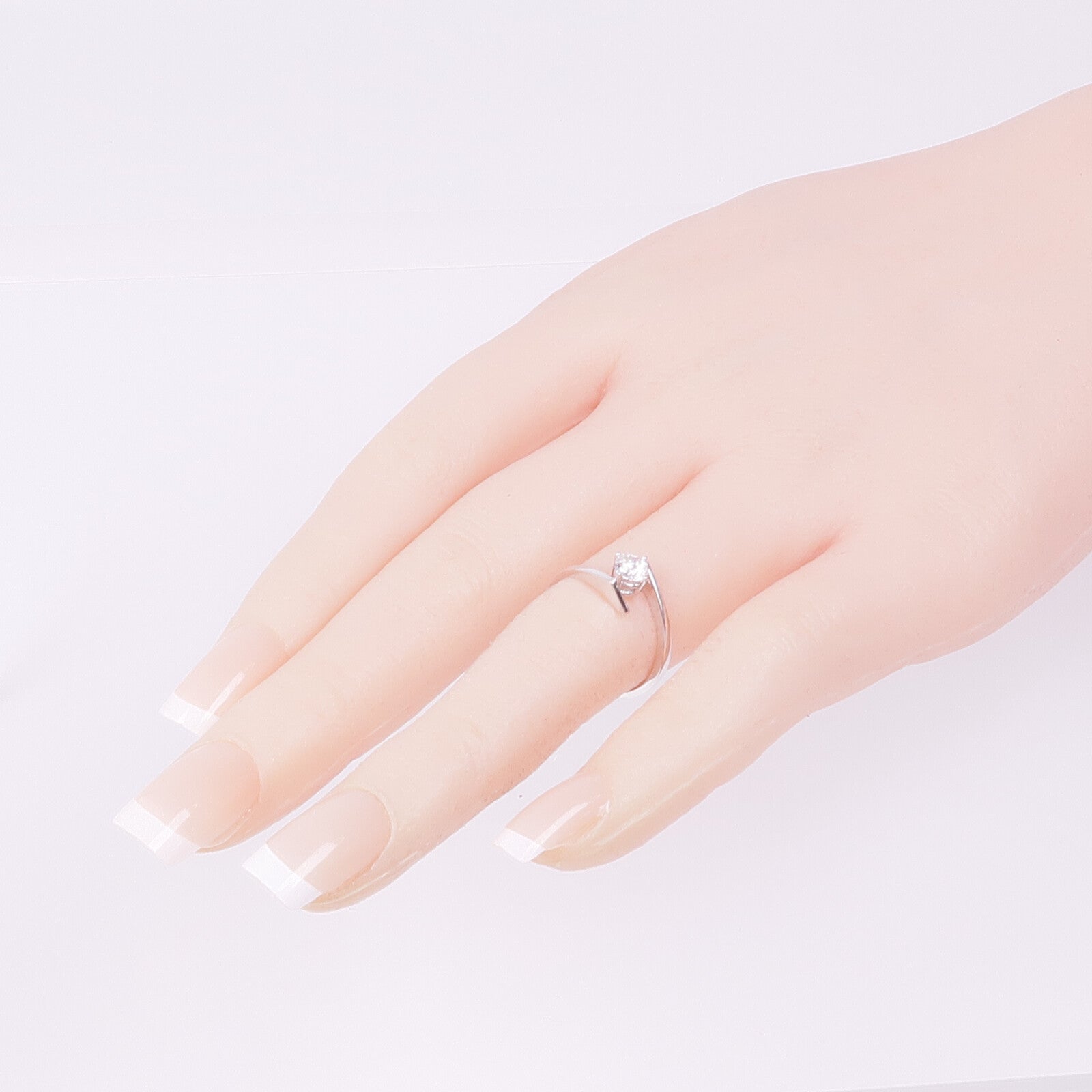 JEWELRY 18K白金Diamond Ring鑽石戒指US#5.25