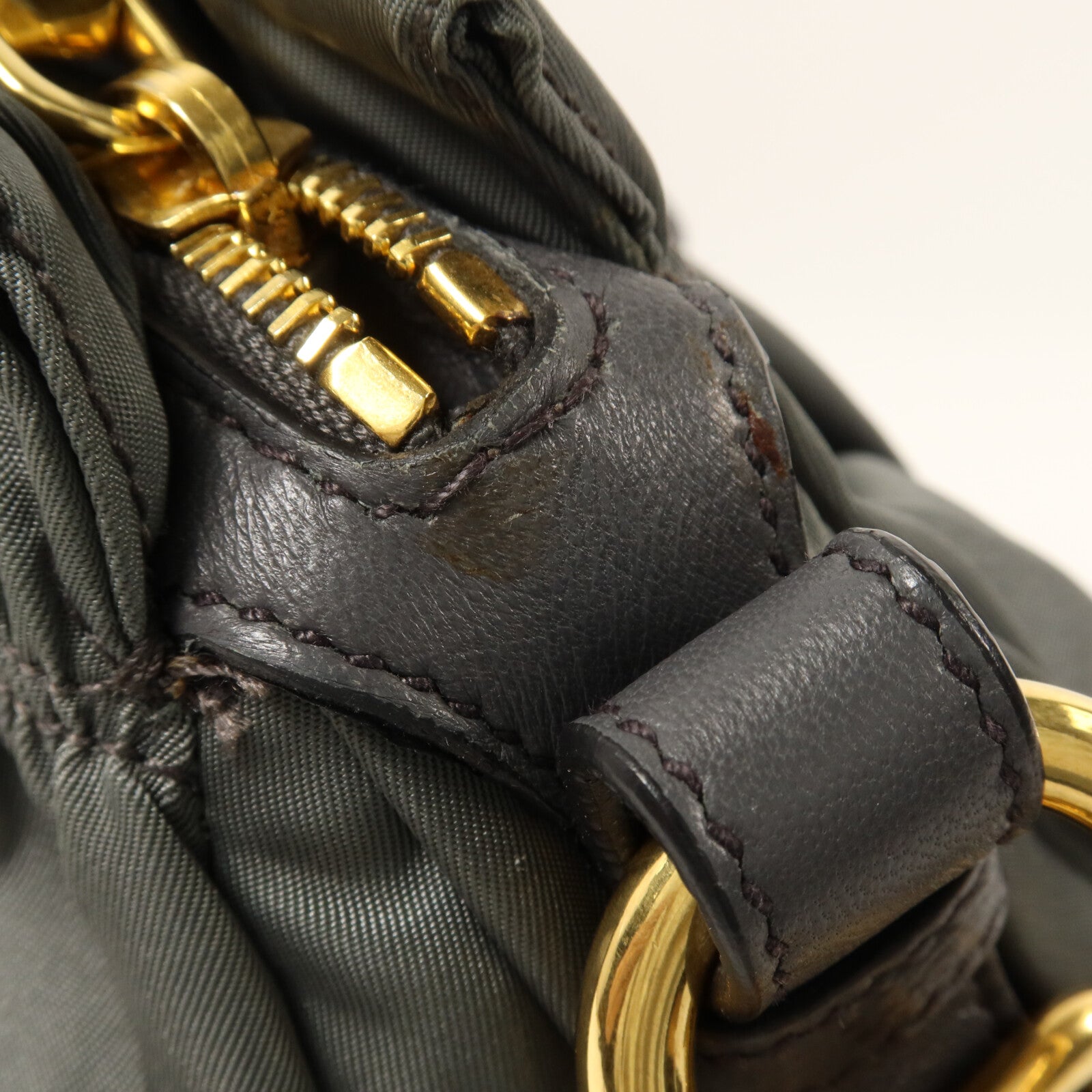 PRADA 尼龍Gaufre手挽肩背兩用袋