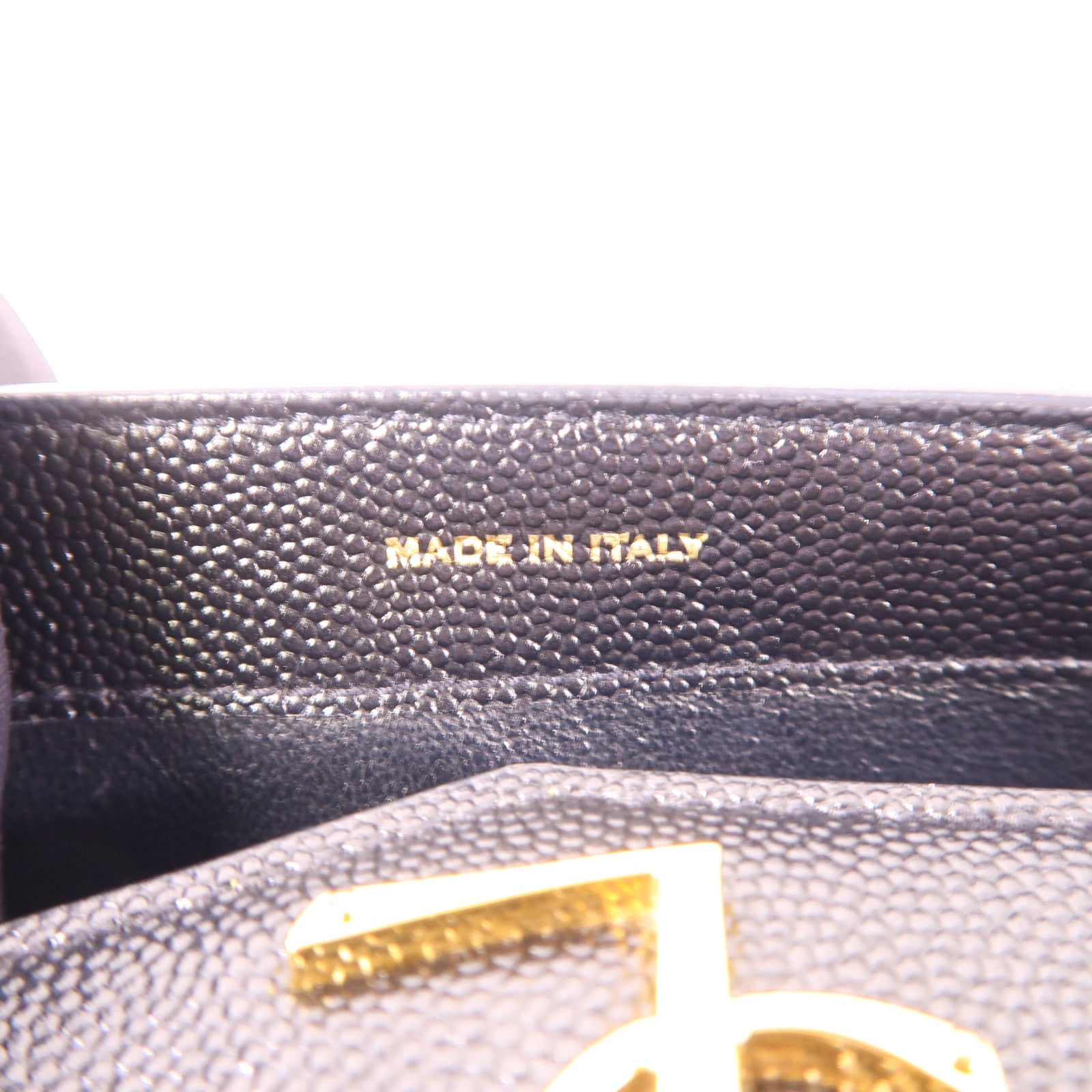 YVES SAINT LAURENT 【激減優惠】牛皮皮革Shoulder Bag金扣肩背袋