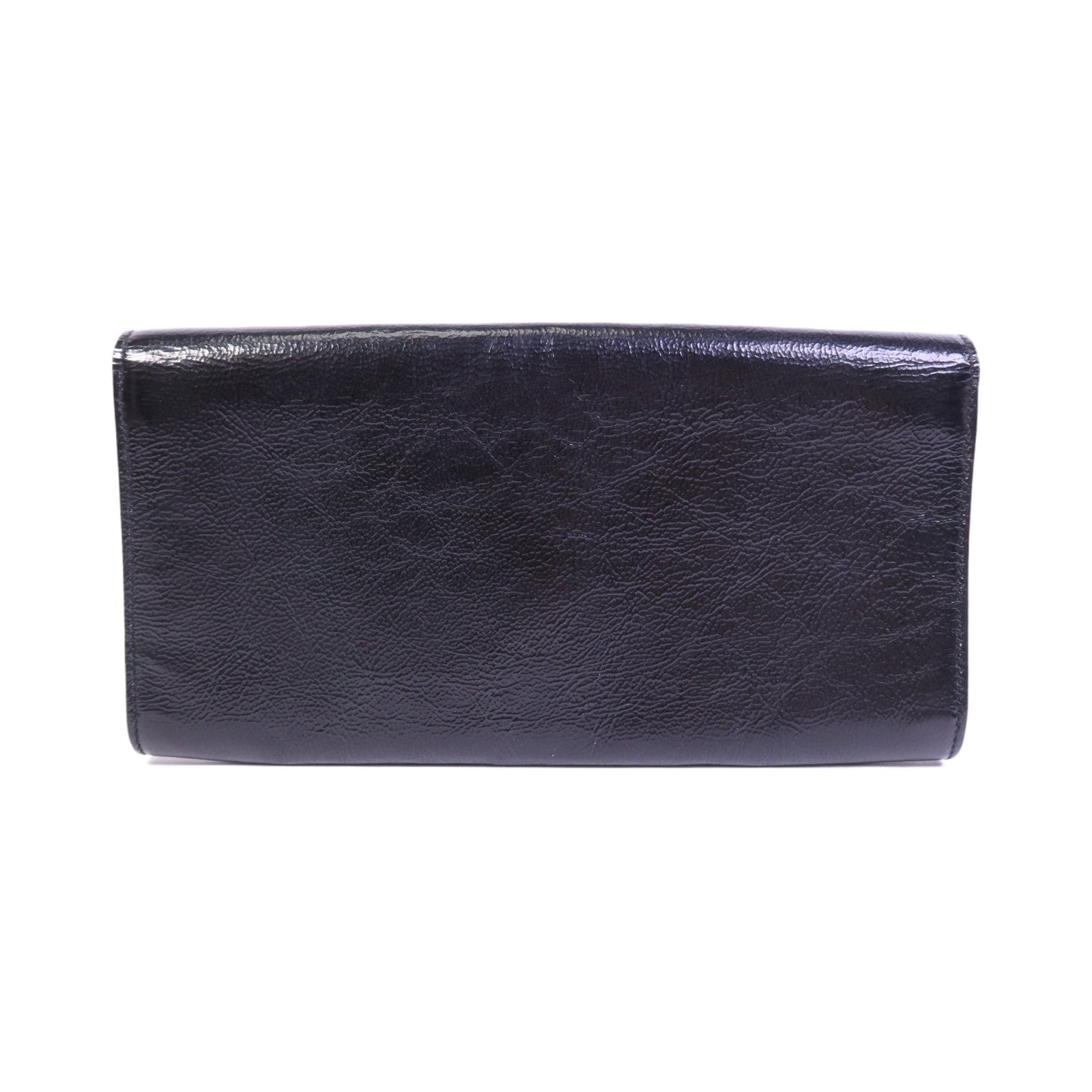 YVES SAINT LAURENT 牛皮皮革Clutch金扣手拿包