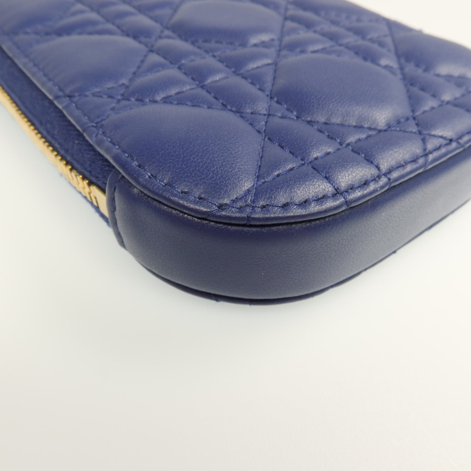 Dior 羊皮皮革Lady Dior Call'in Dior Phone Holder金扣鏈帶手挽肩背兩用袋