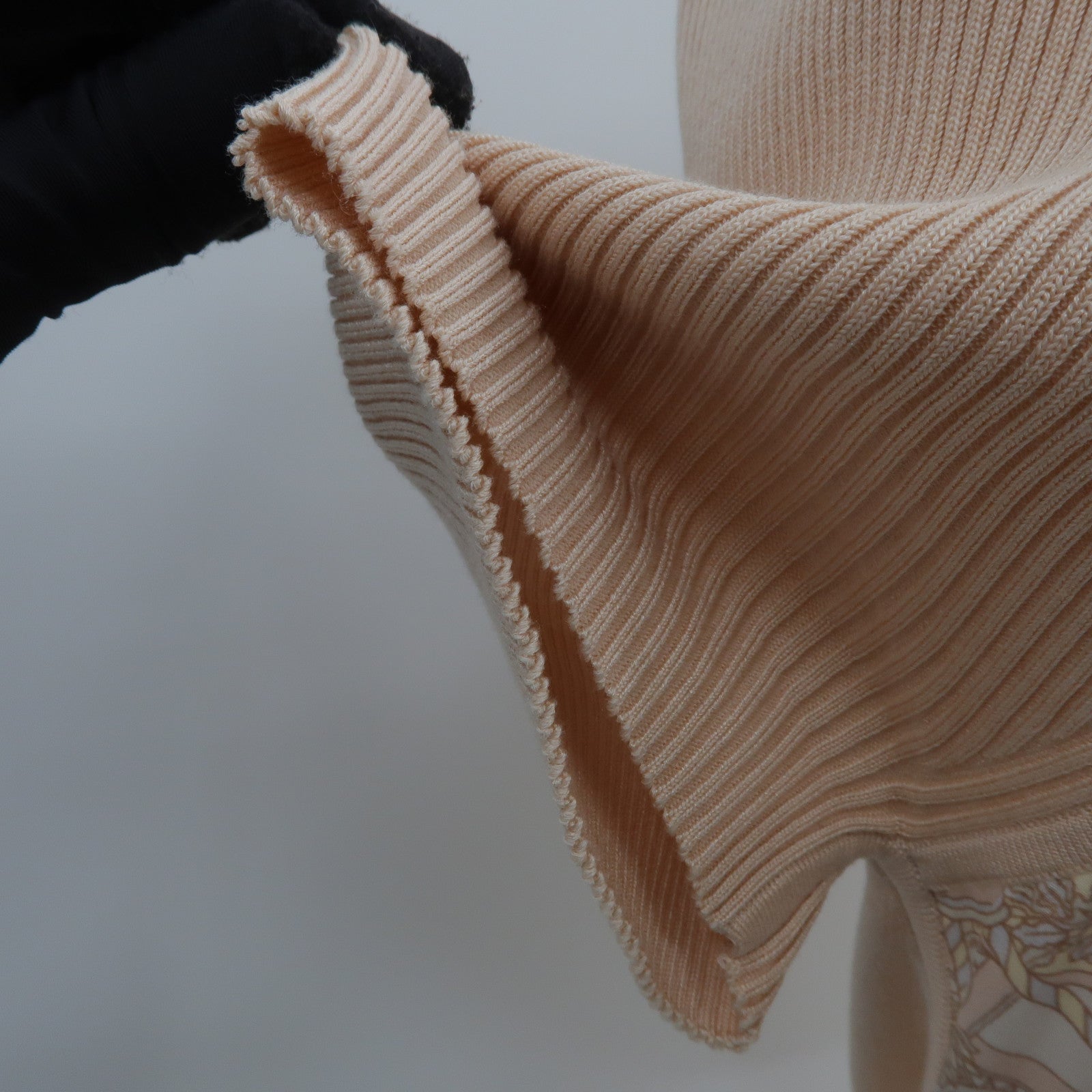 HERMES Silk/Cotton Passementerie Top上衣